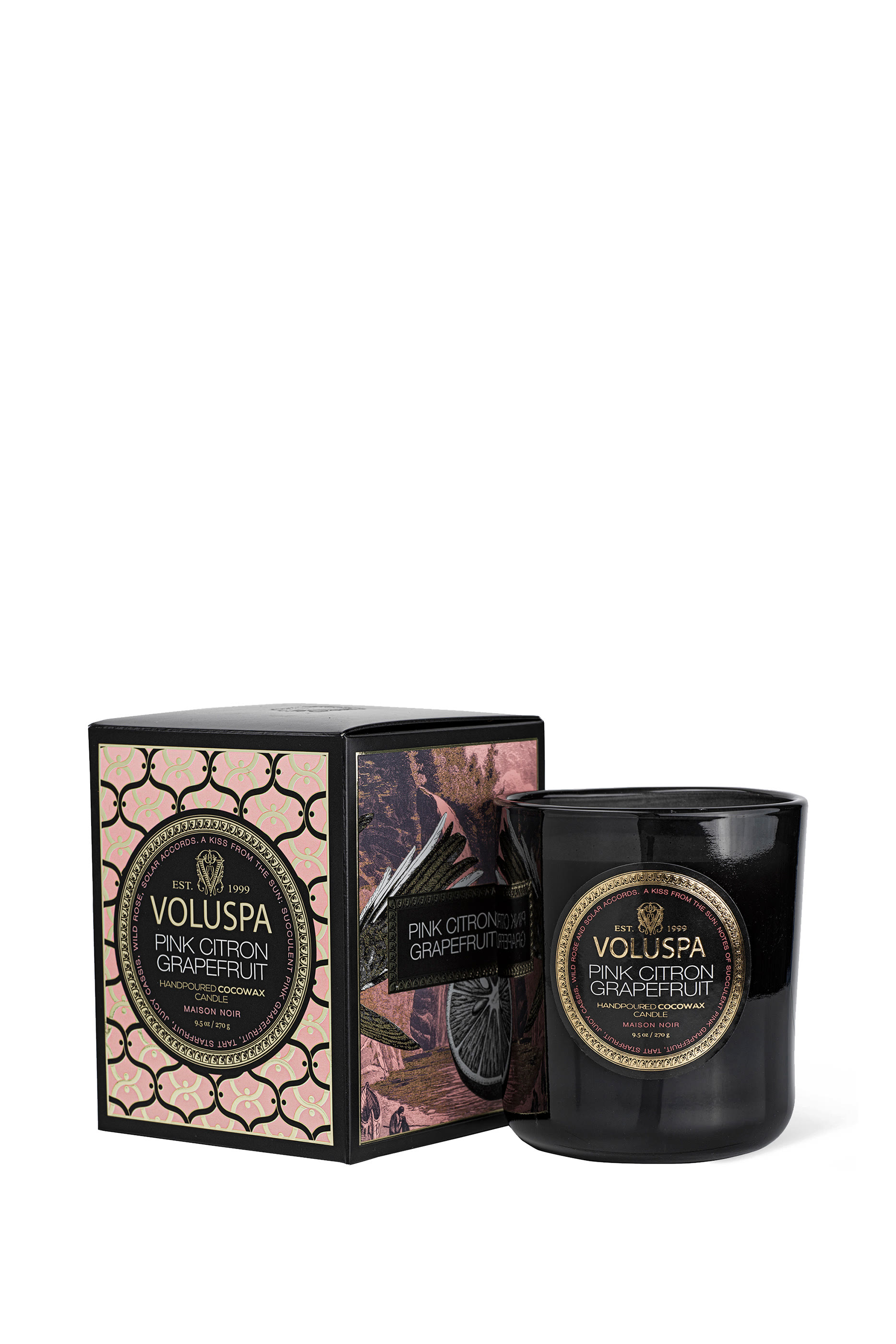 Pink Citron Grapefruit Classic Candle