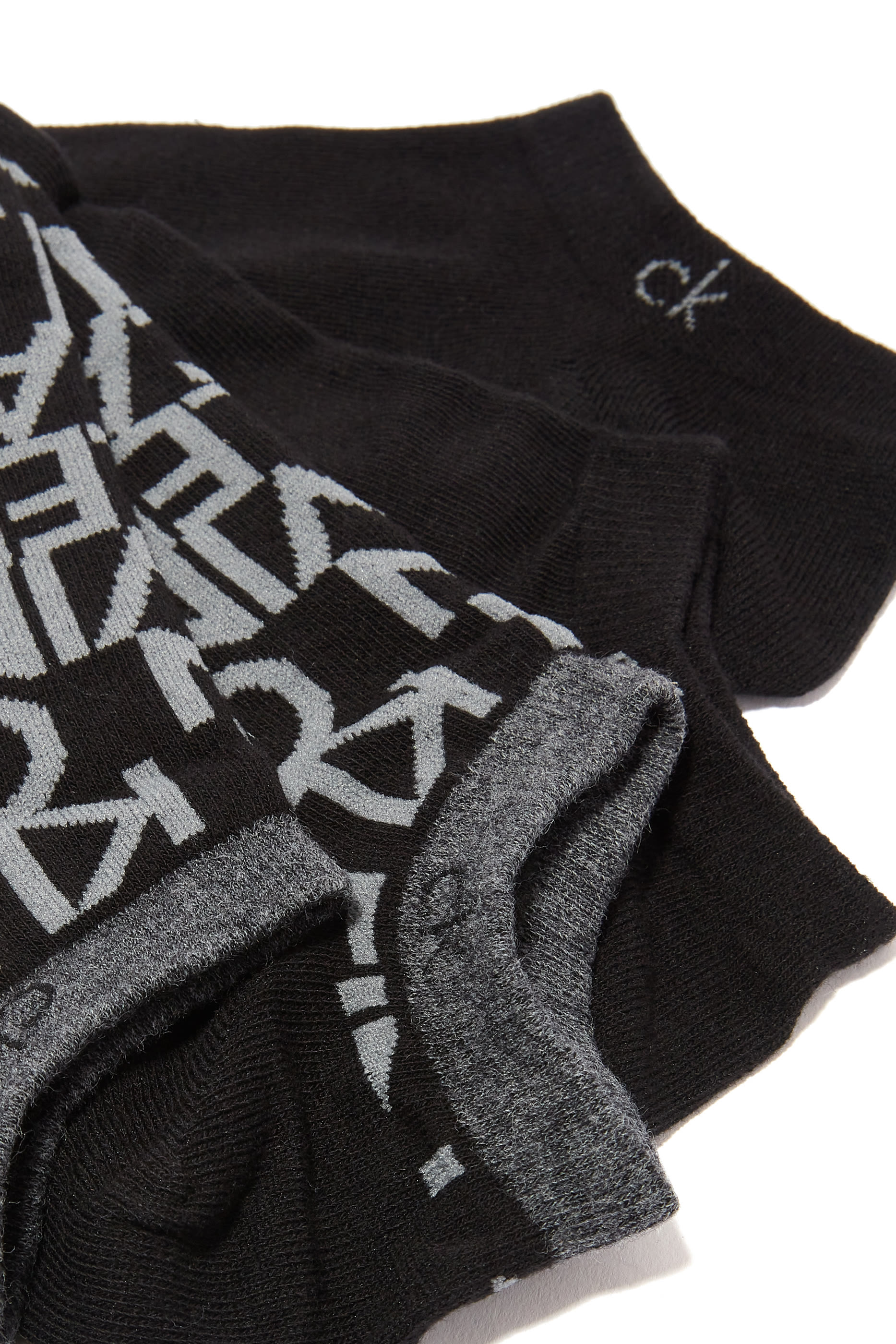 Knit Trainer Socks, Set of 2