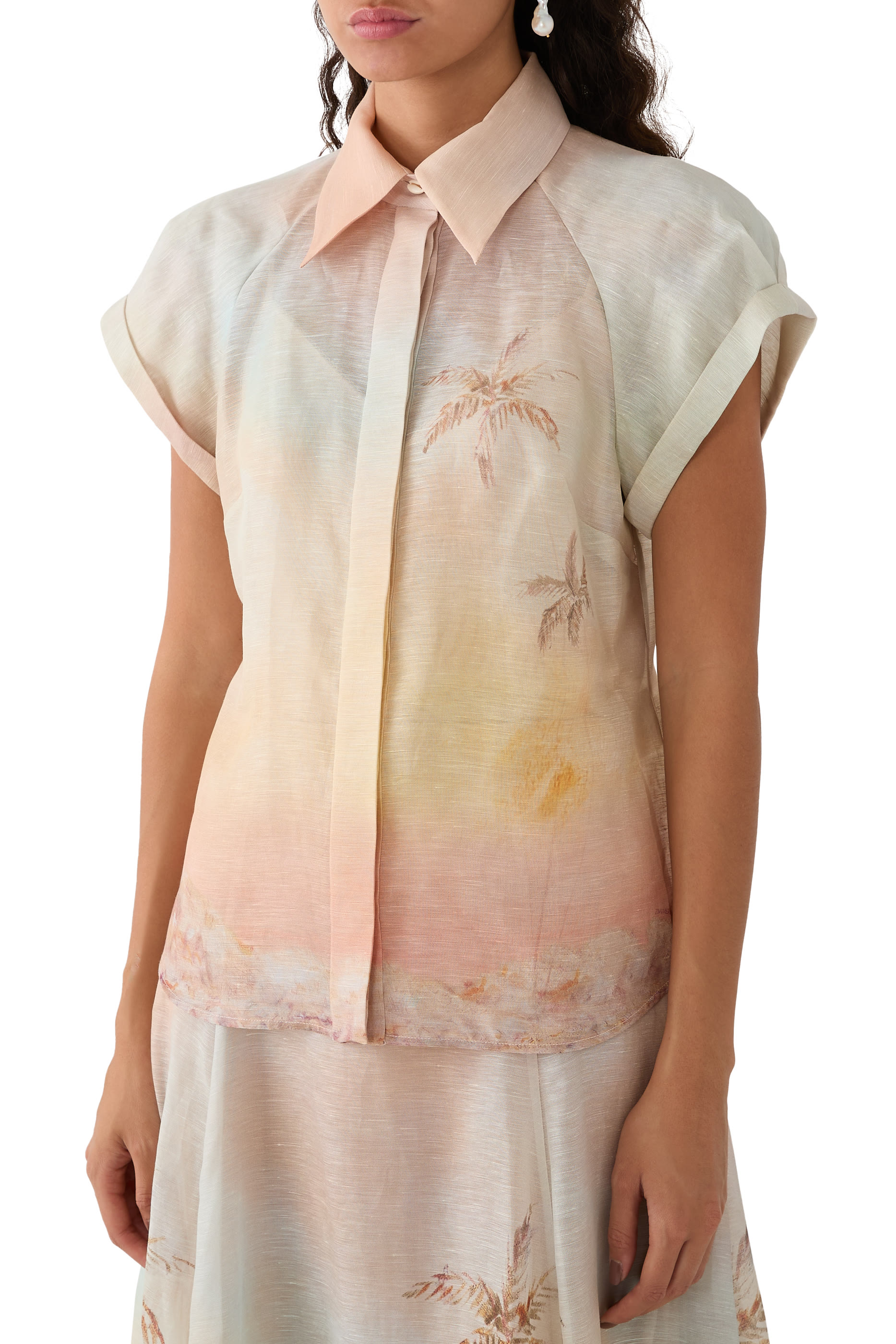 Illuminate Fitted Blouse