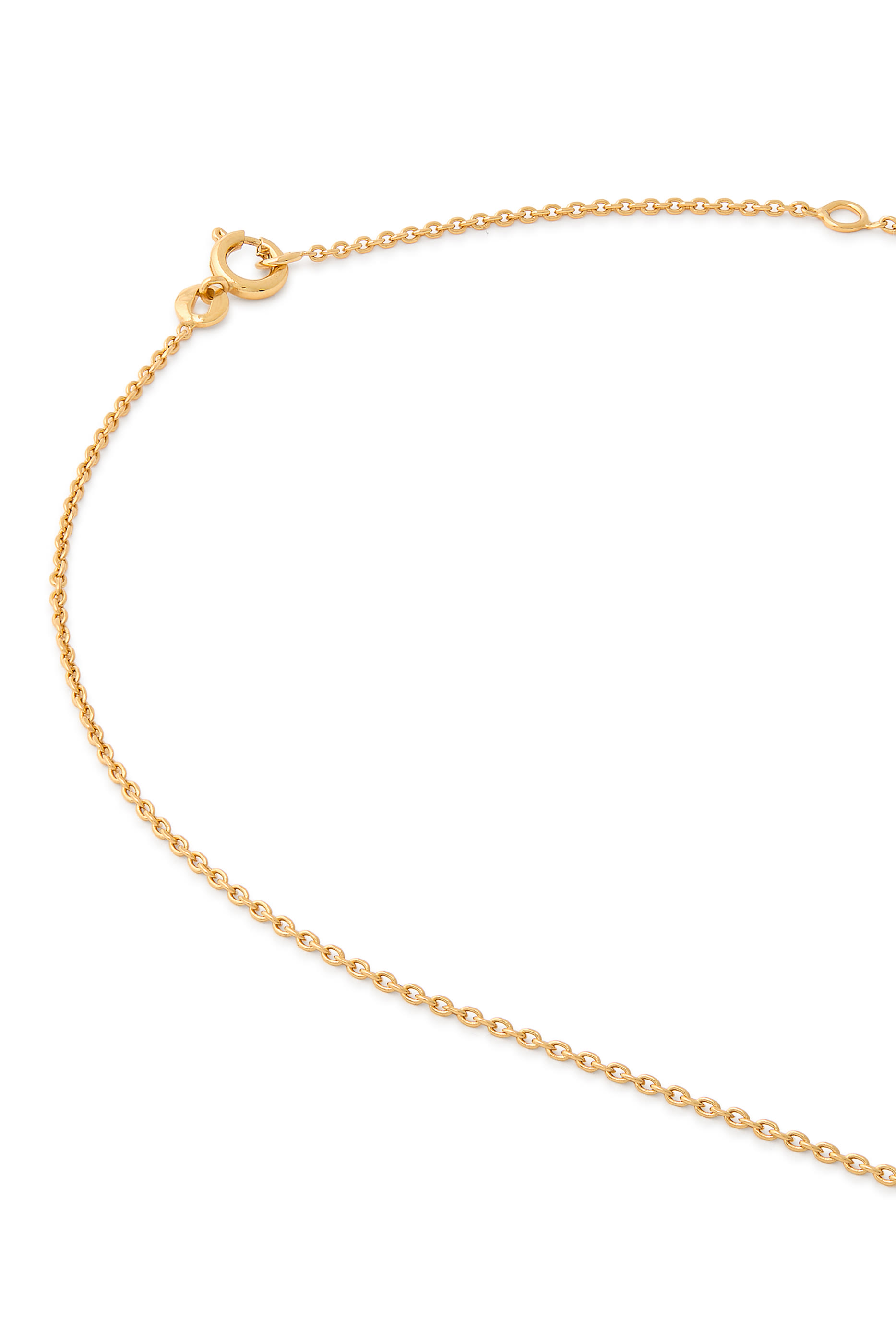  Heart Necklace,  18k Gold Plating