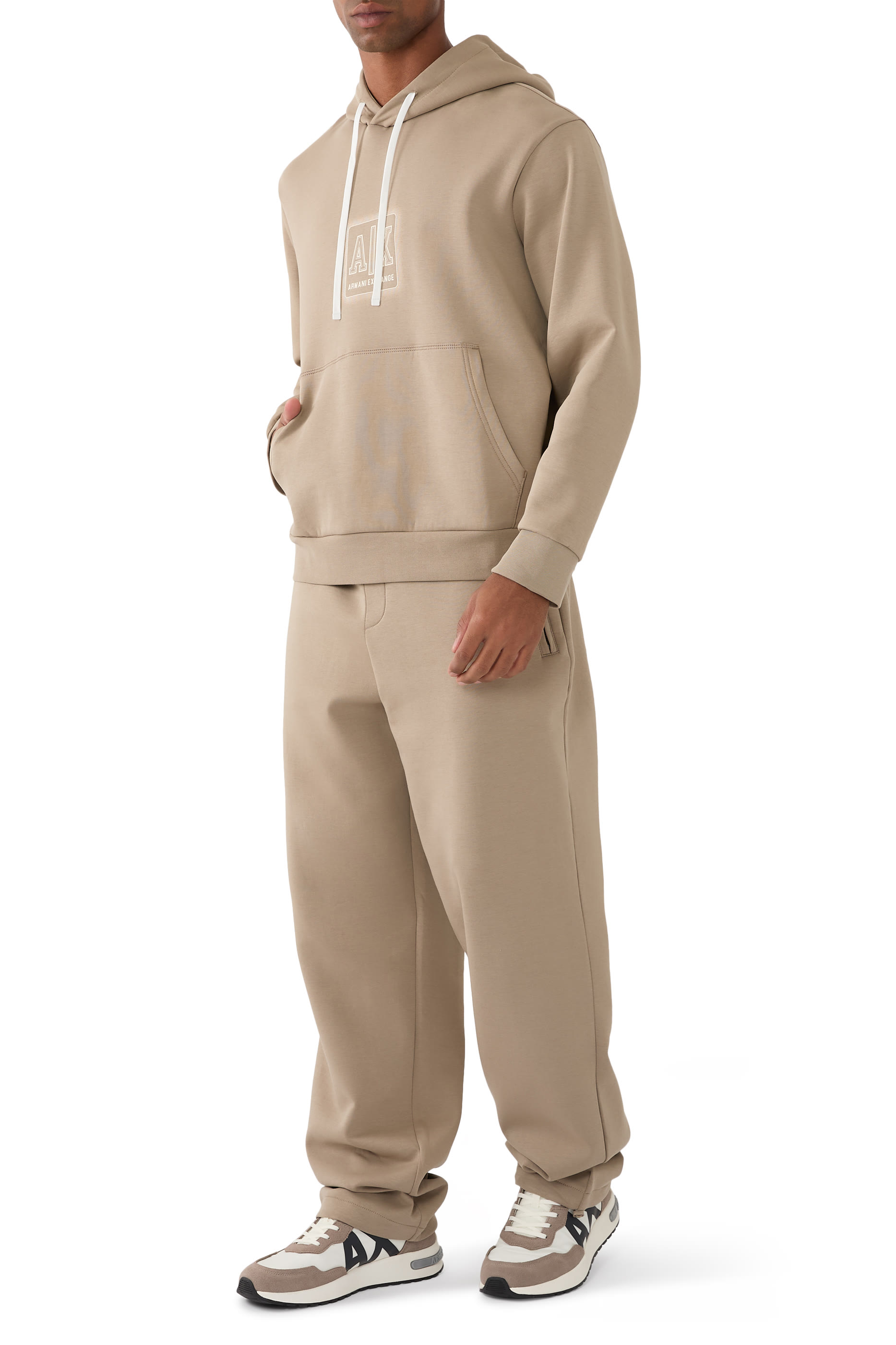 AX Lettering Dusseldorf Lace-Up Sneakers