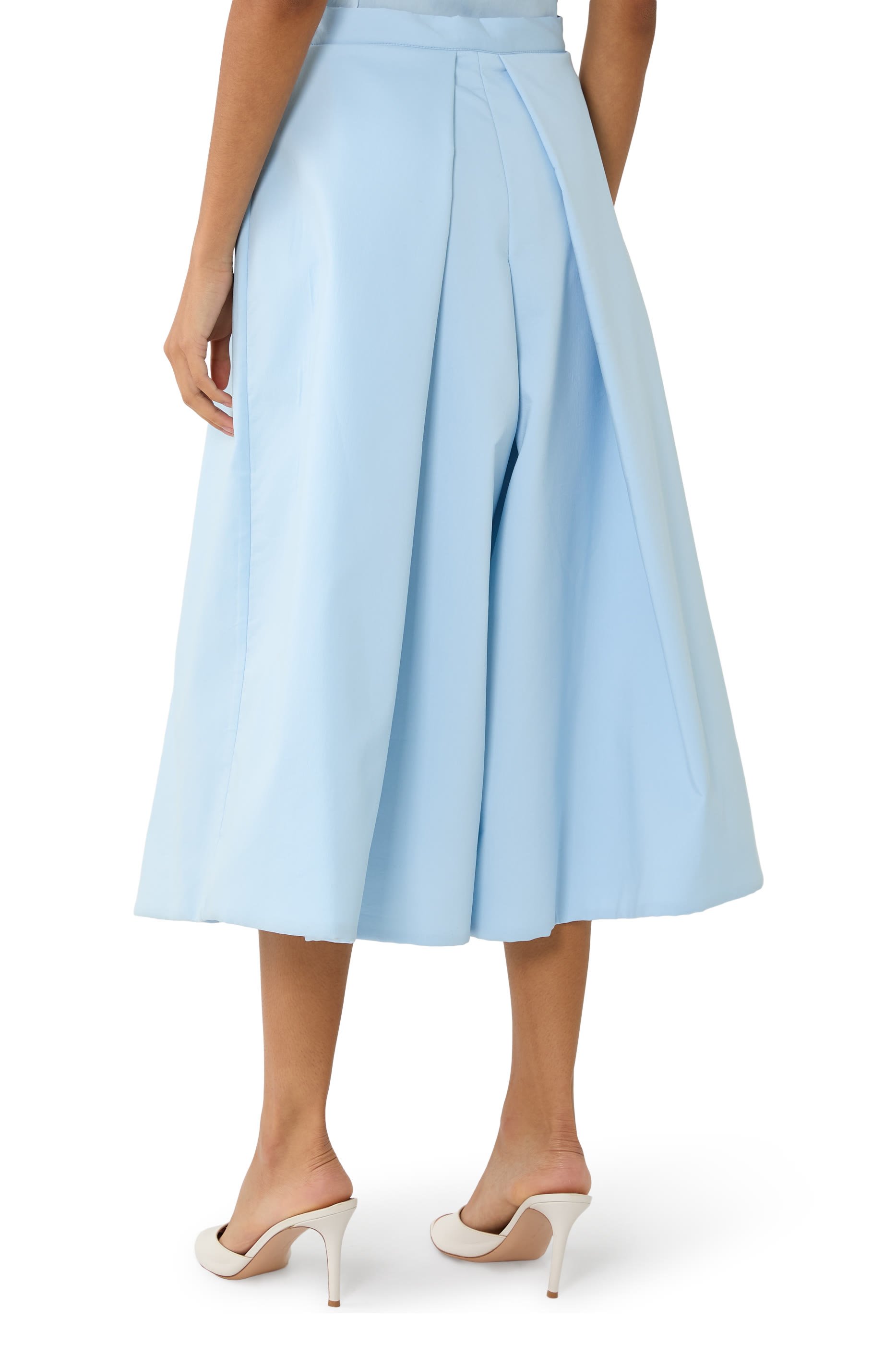 High Rise Culottes with Front Pleat
