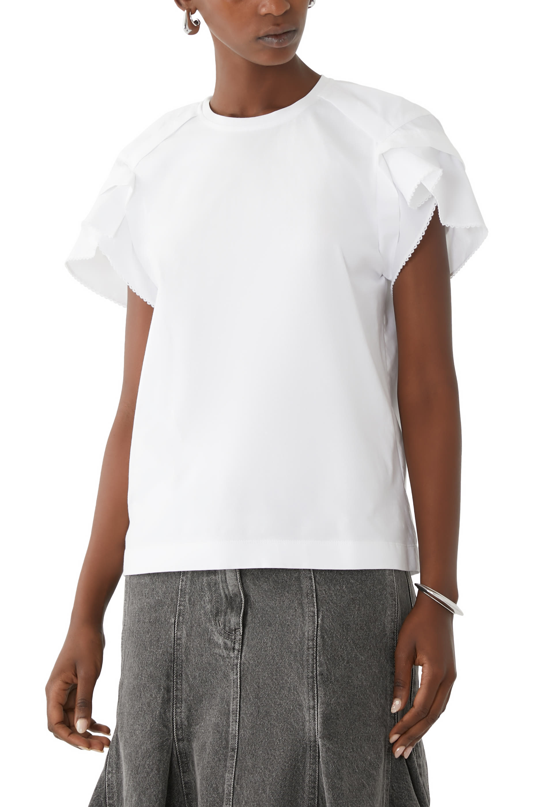 Draped Detail Top