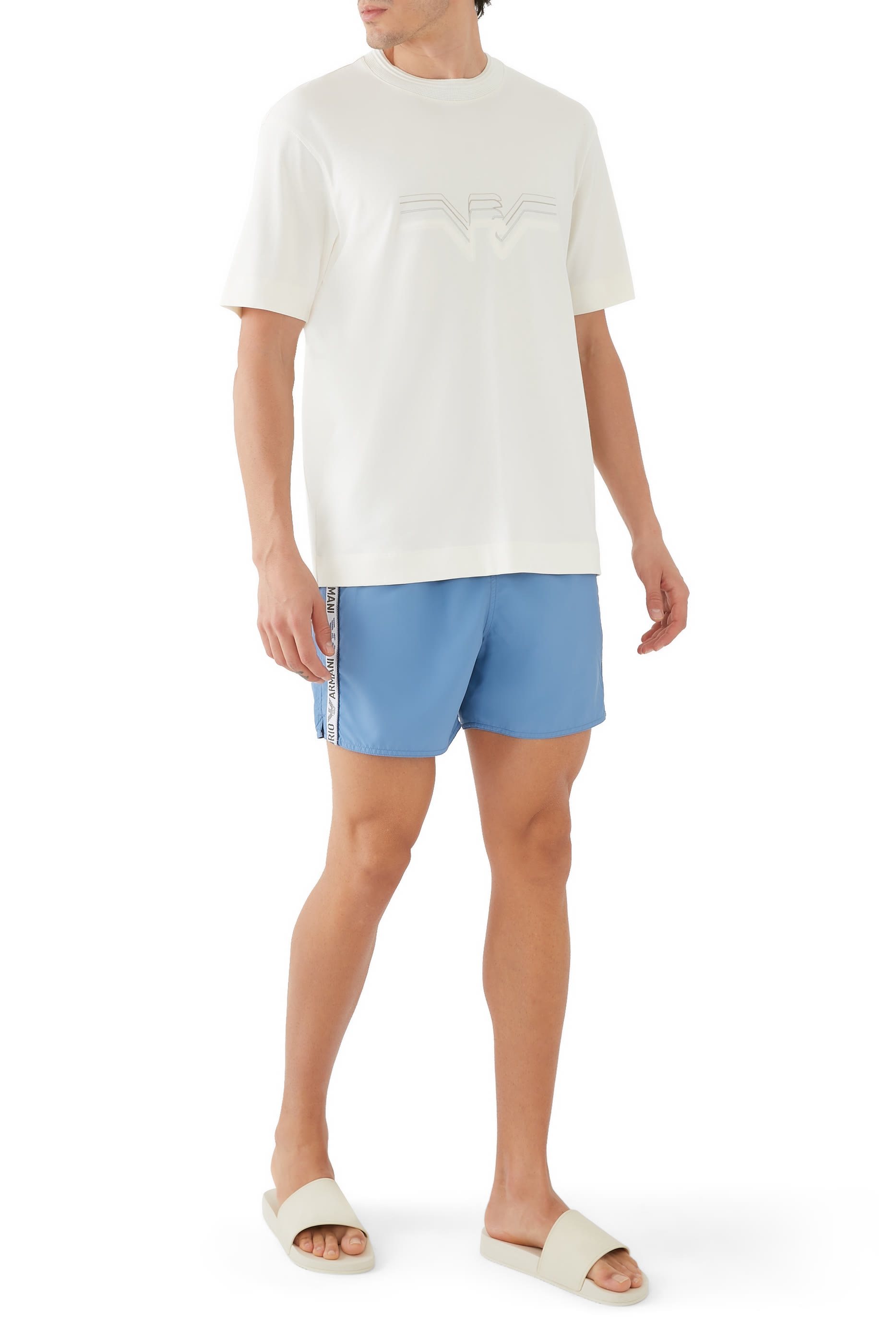 Logo Band Swim Shorts