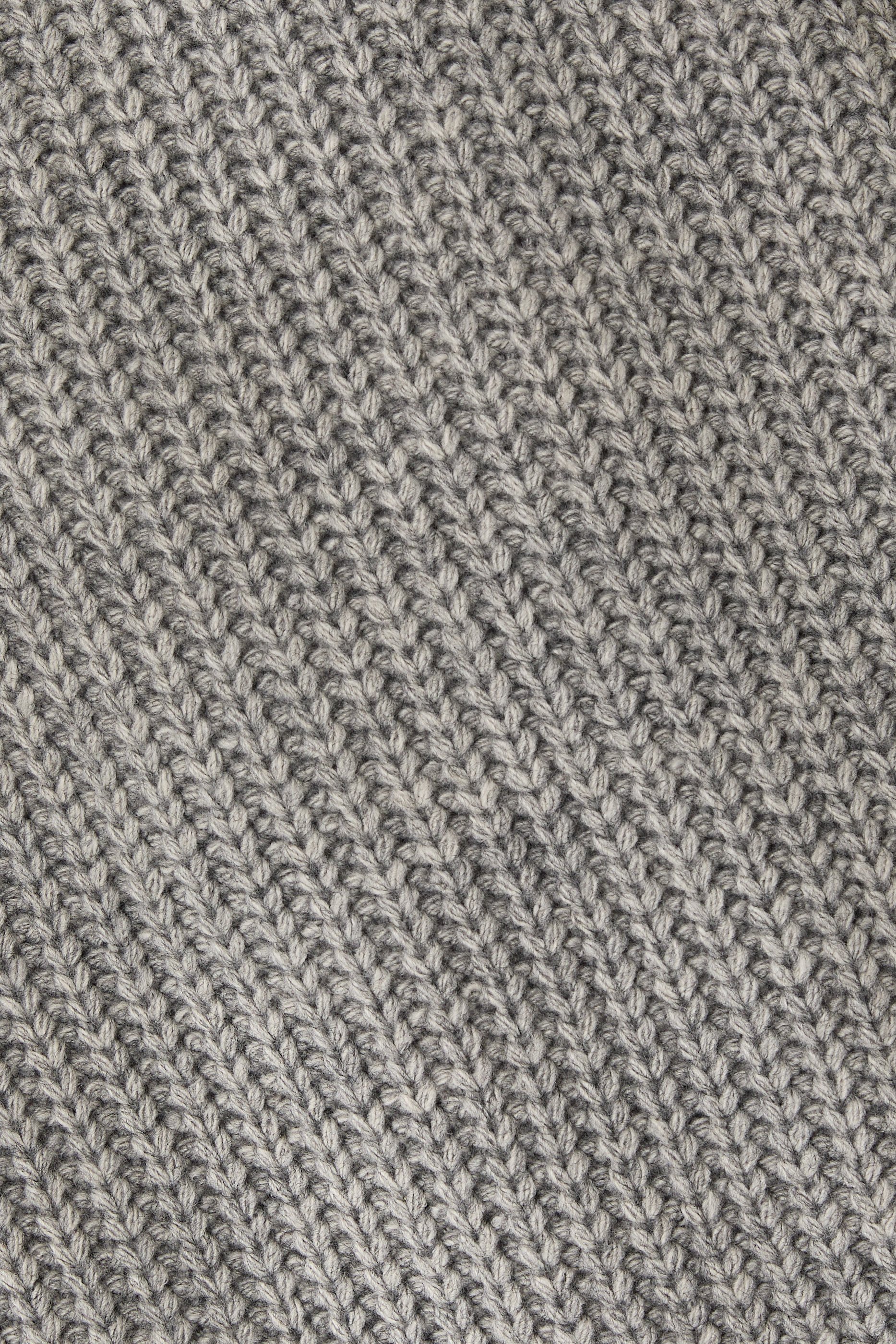 Chunky Rib Knit Crewneck 