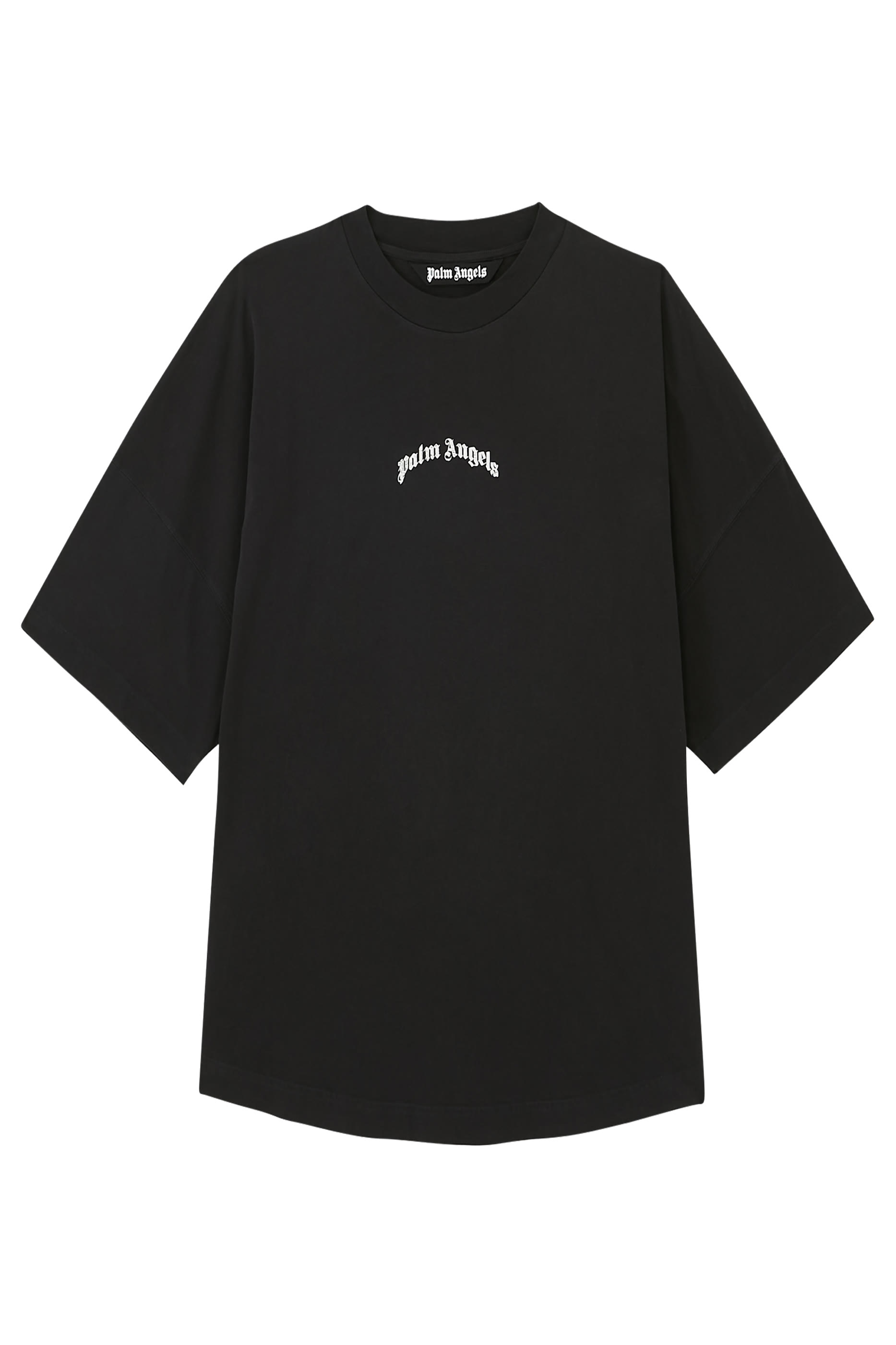 Curved Logo Oversized T-Shirt
