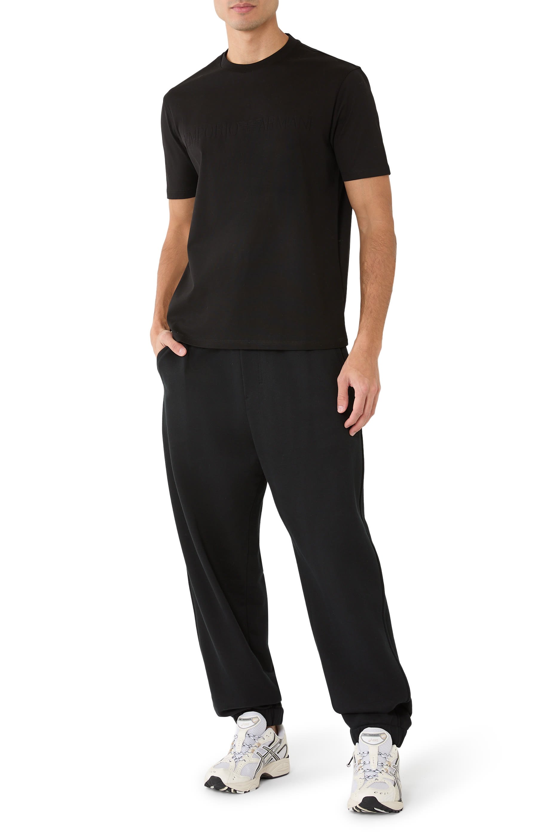 Tonal Logo Inlay Jersey T-Shirt