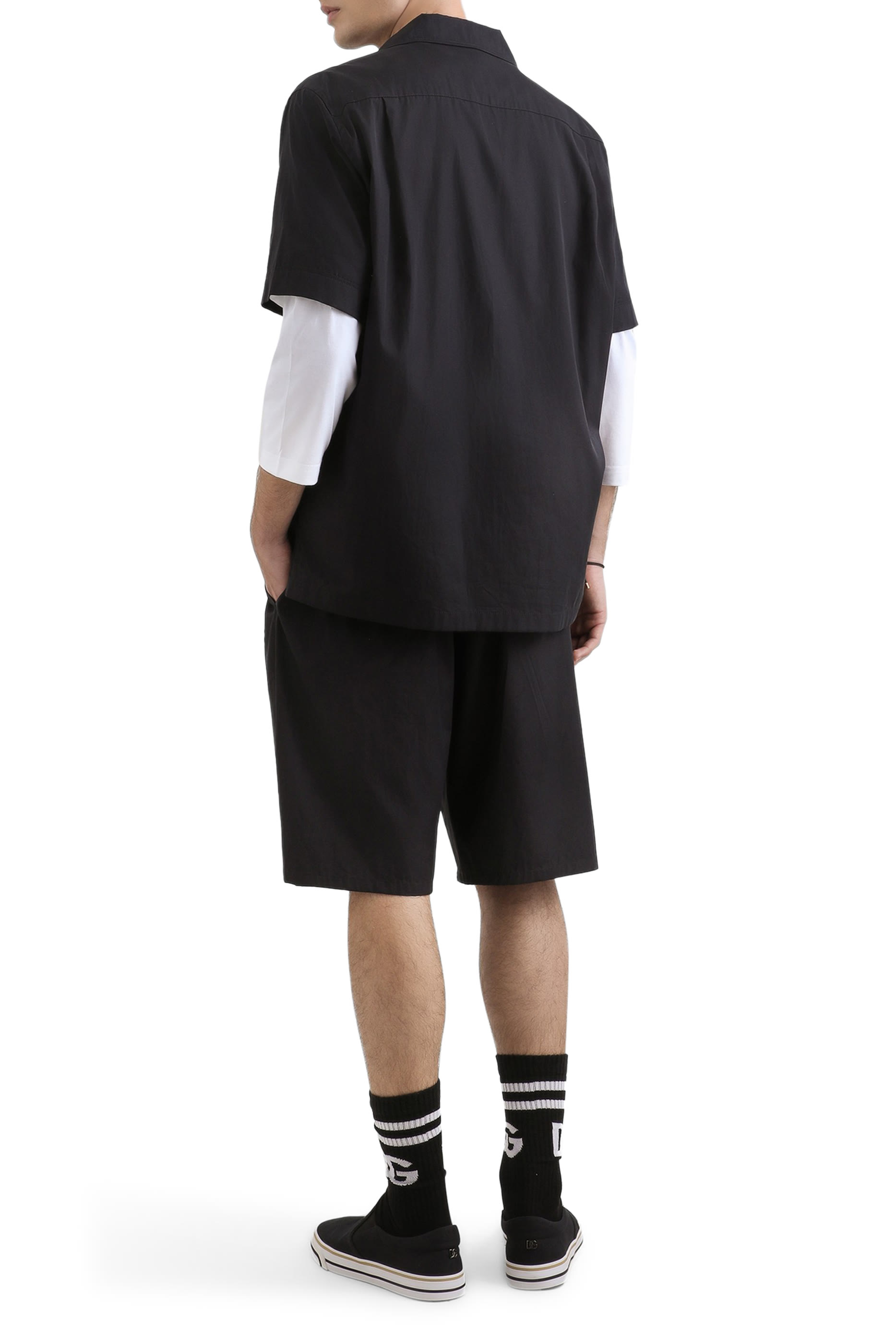 Vanity Cotton Bermuda Shorts