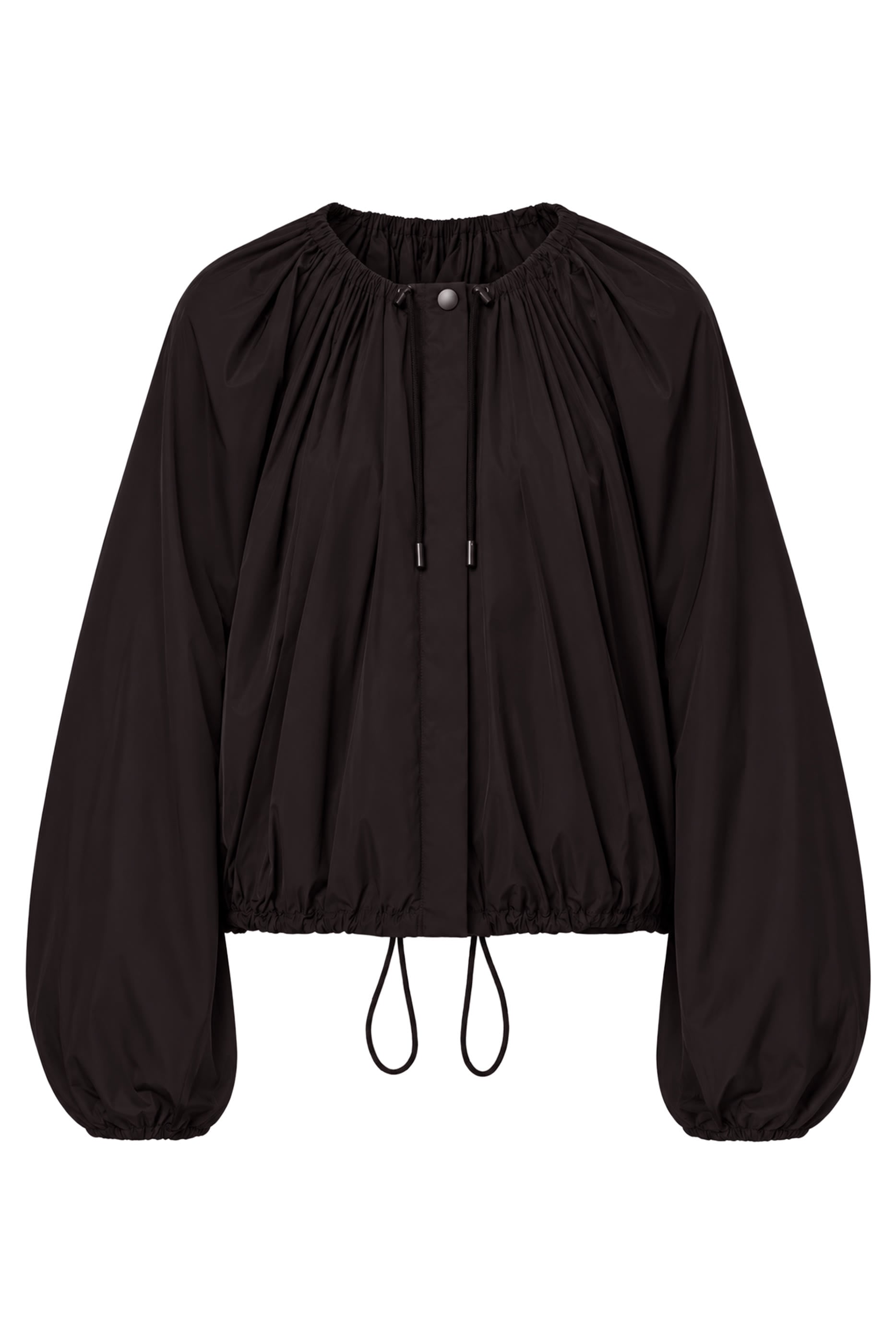 Gathered Parachute Jacket 