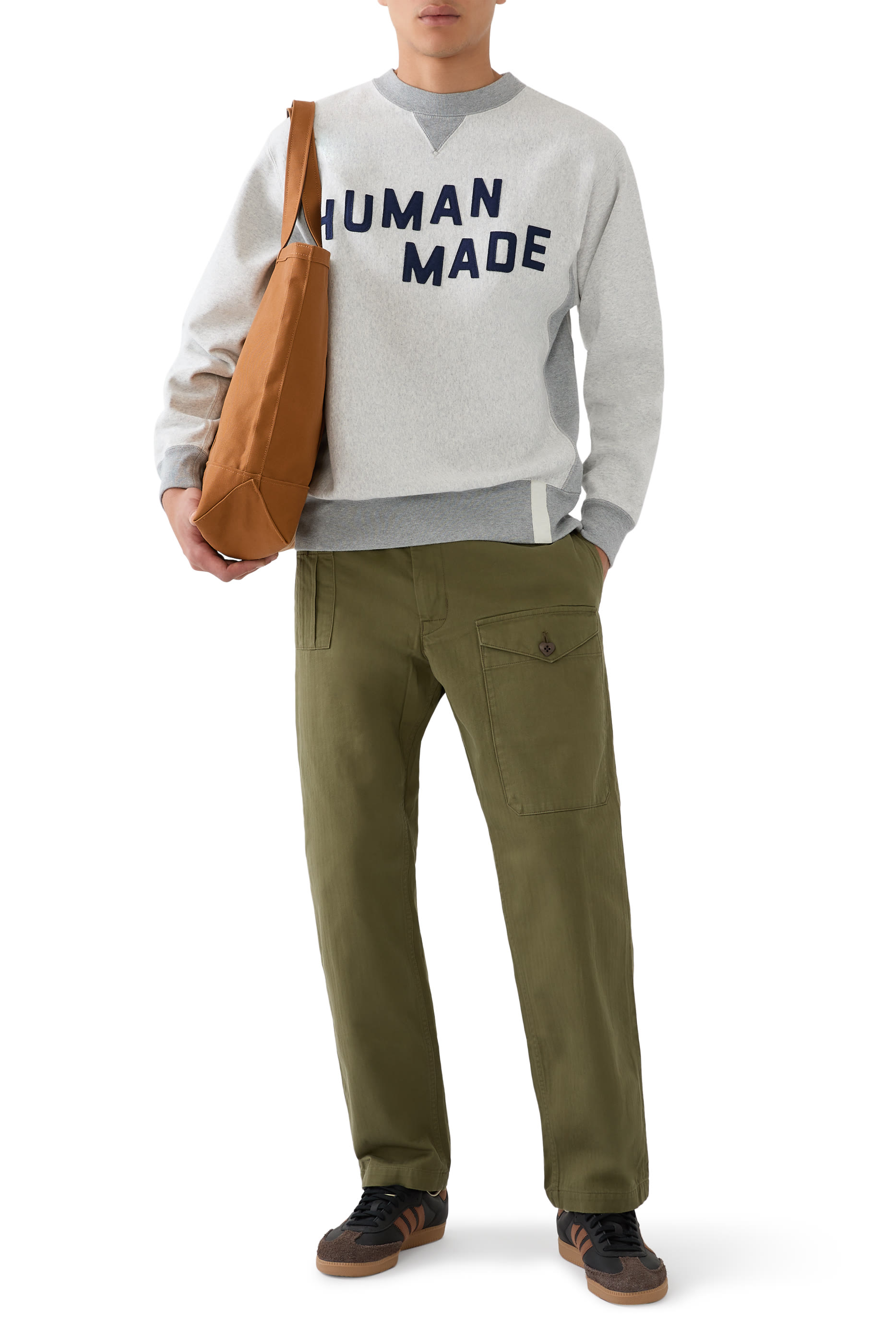 College Cotton Sweatshirt