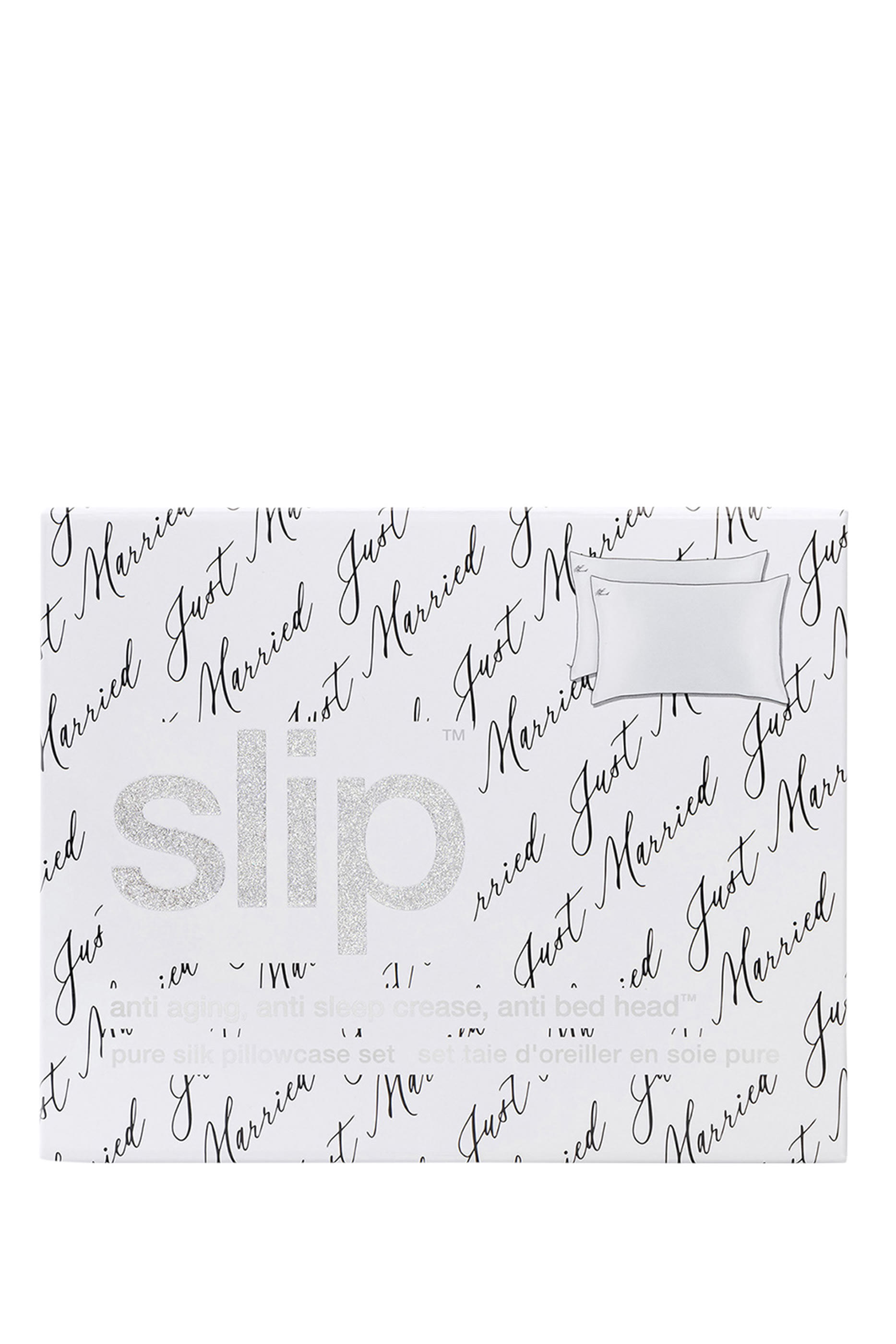 Just Married Pillowcase Set