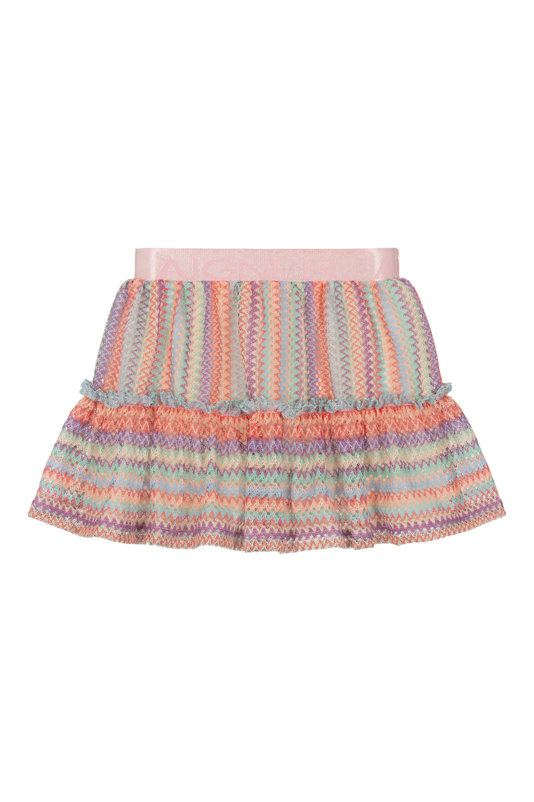 Kids Woven Zig-Zag Skirt