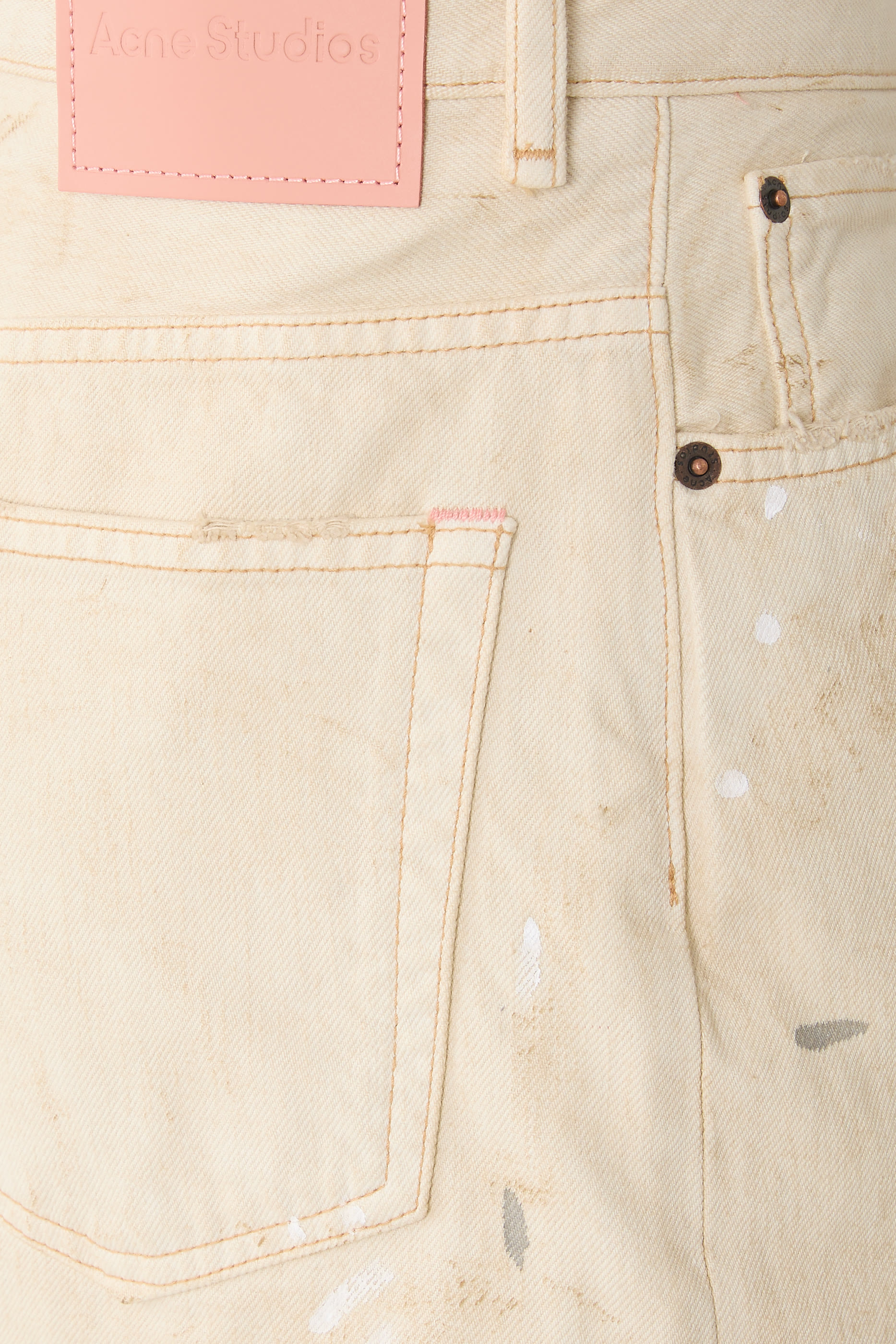 Distressed Denim Shorts 