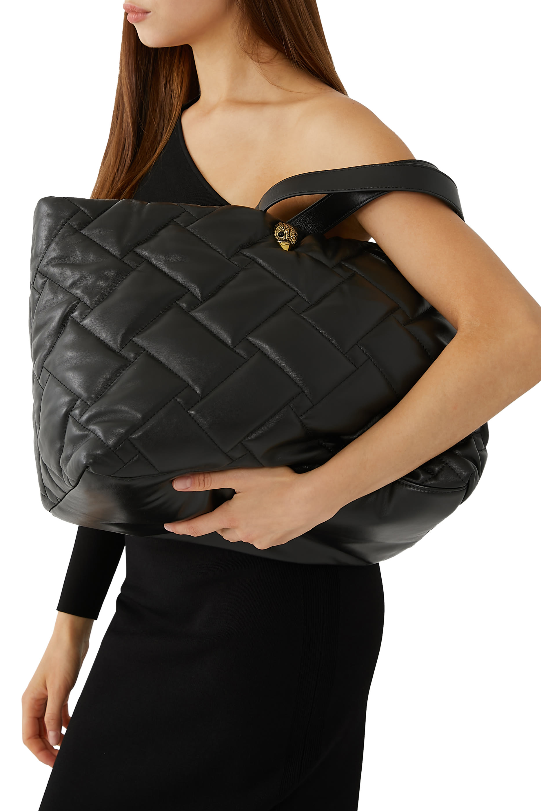 Kensington Quilted Leather Large Tote