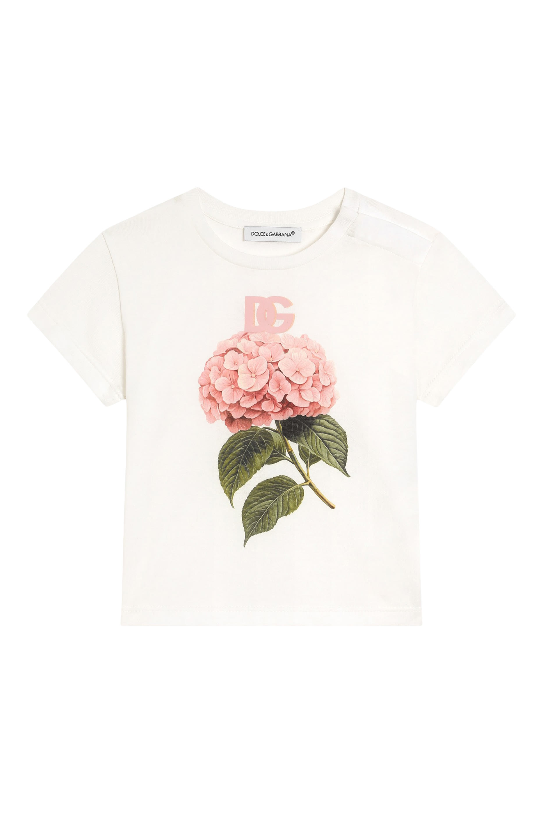 Kids Hydrangea-Print Jersey T-Shirt