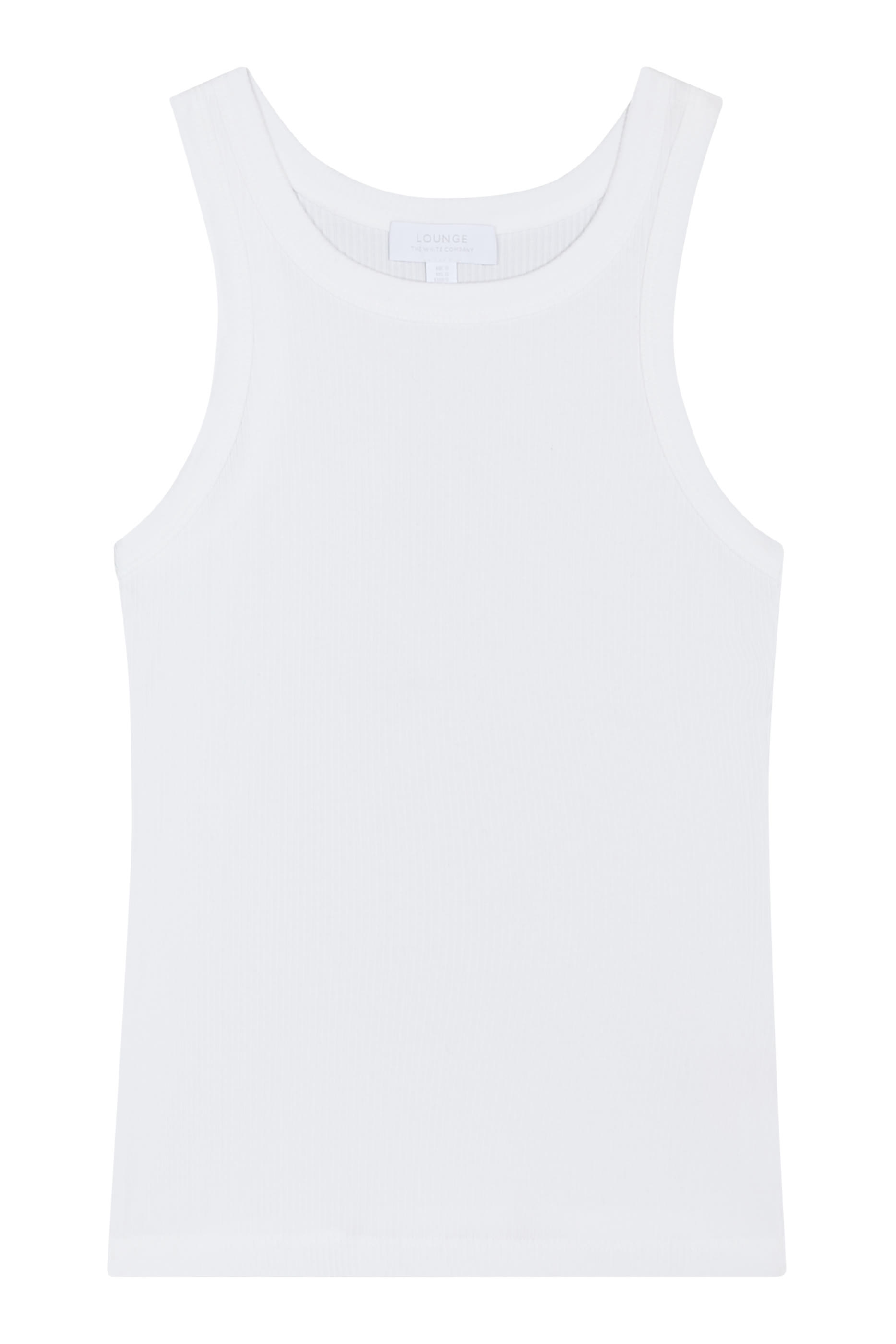 Organic Cotton Ultimate Ribbed Lounge Vest 