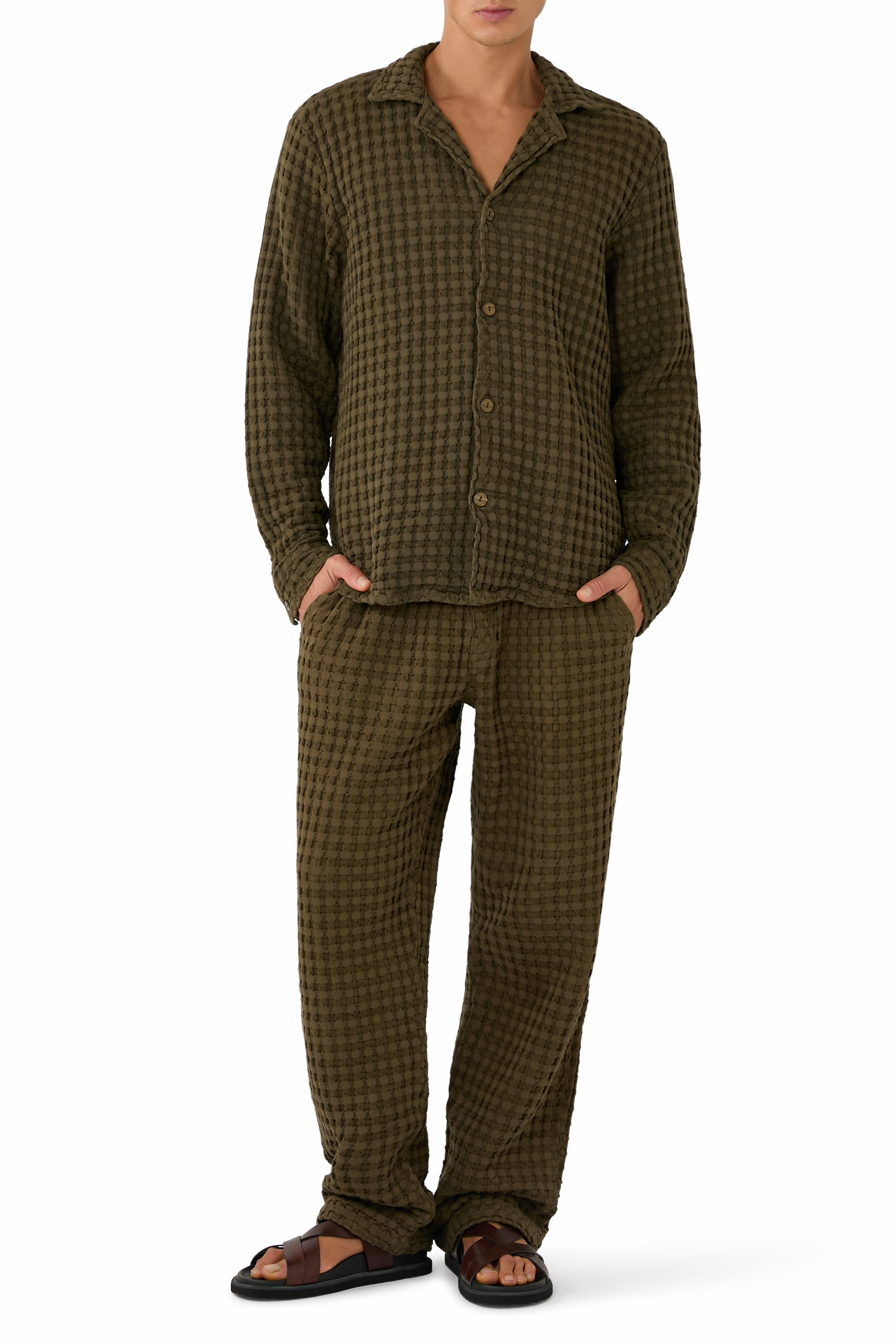 Turtle Ayora Waffle Pants