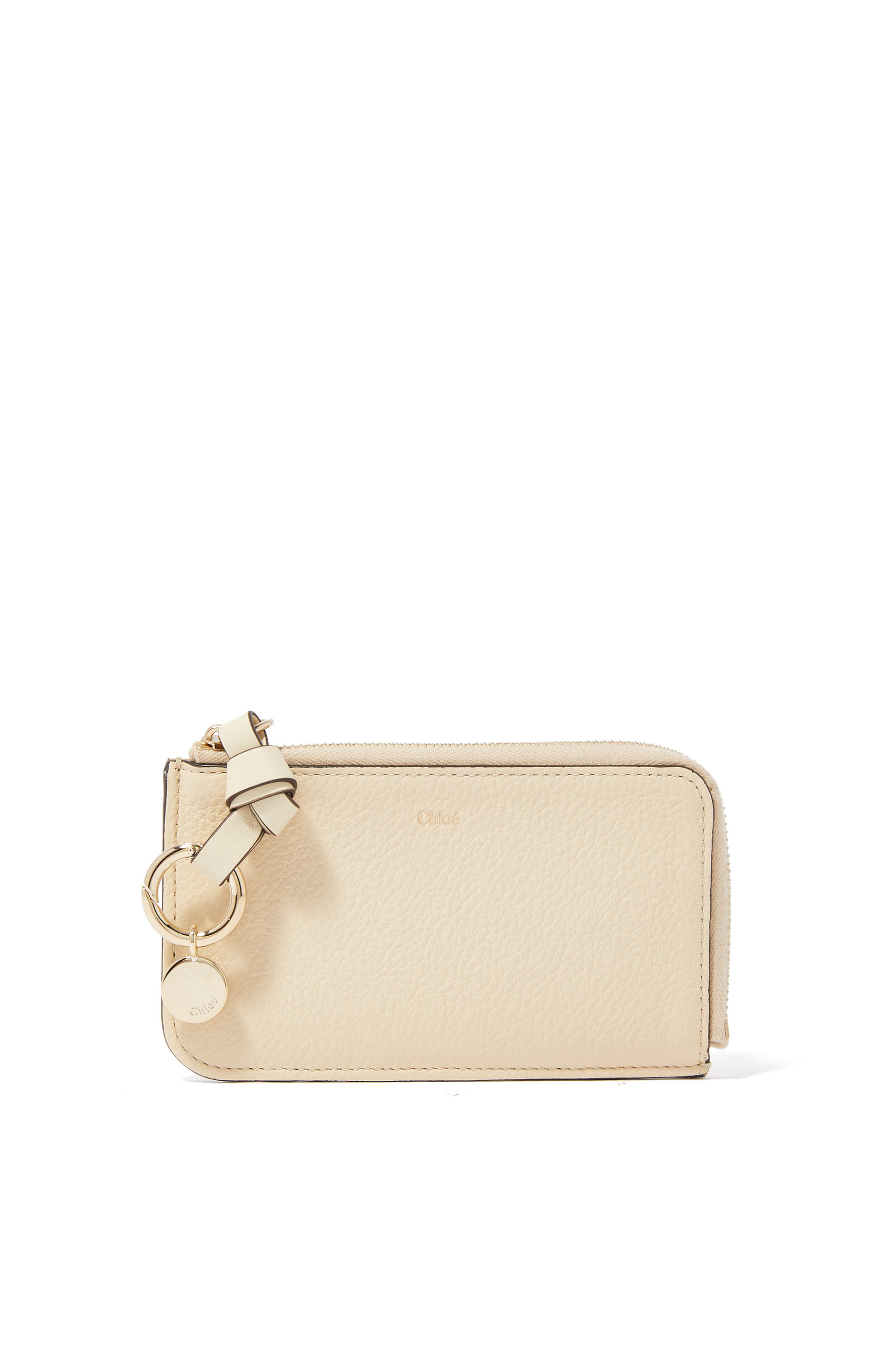Alphabet Leather Purse