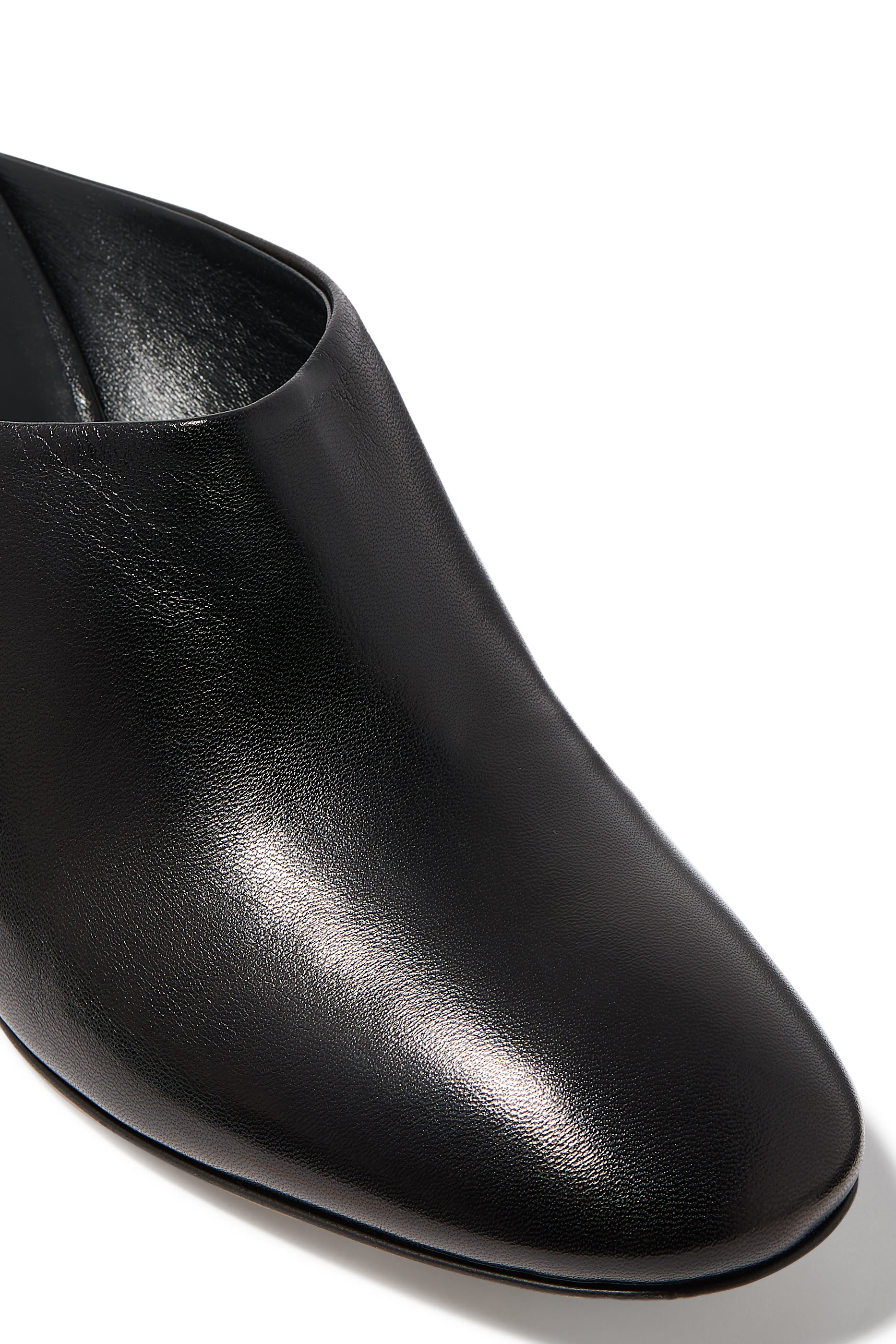 Mila 65 Leather Mules