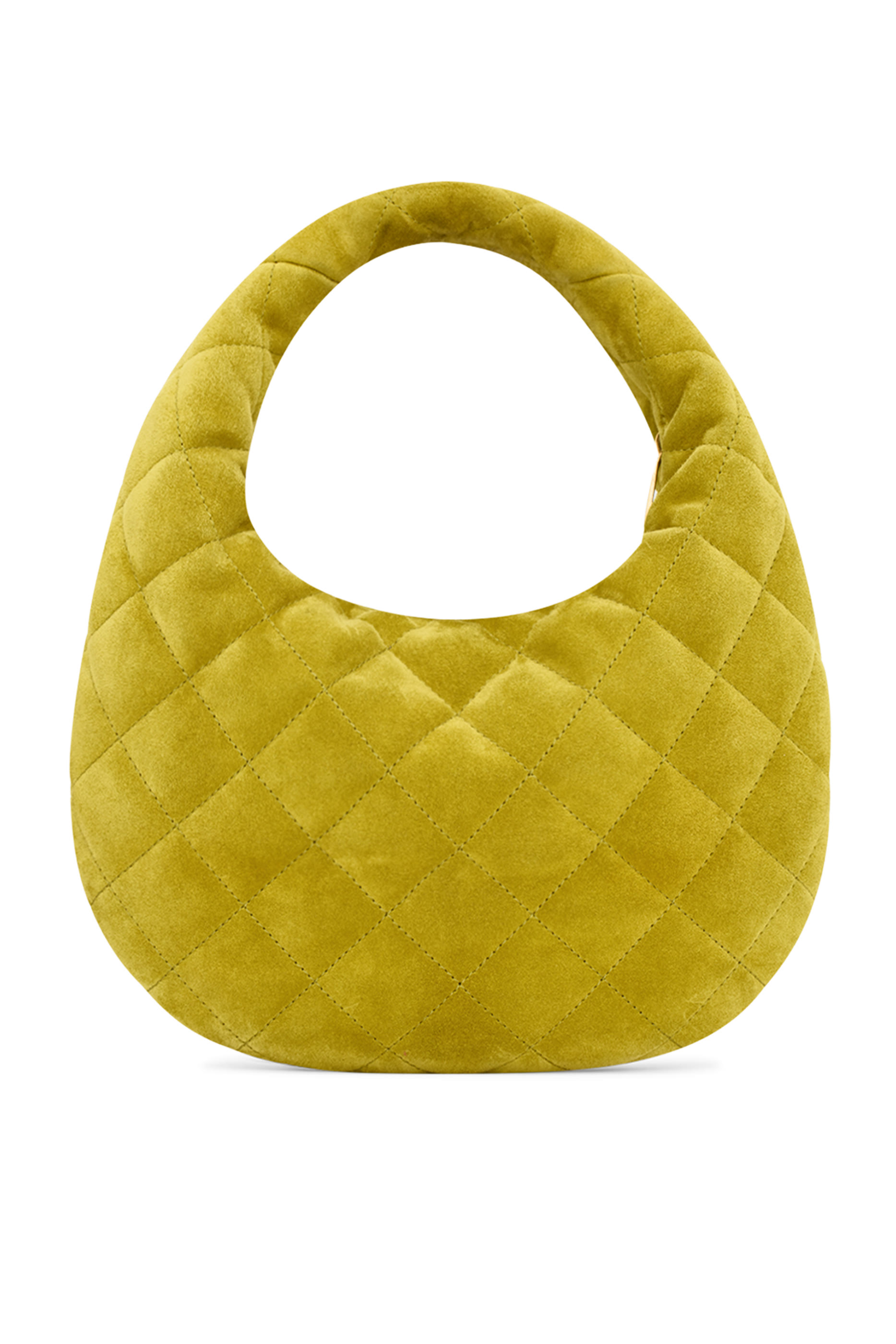 Icarino Bag in Quilted Suede 