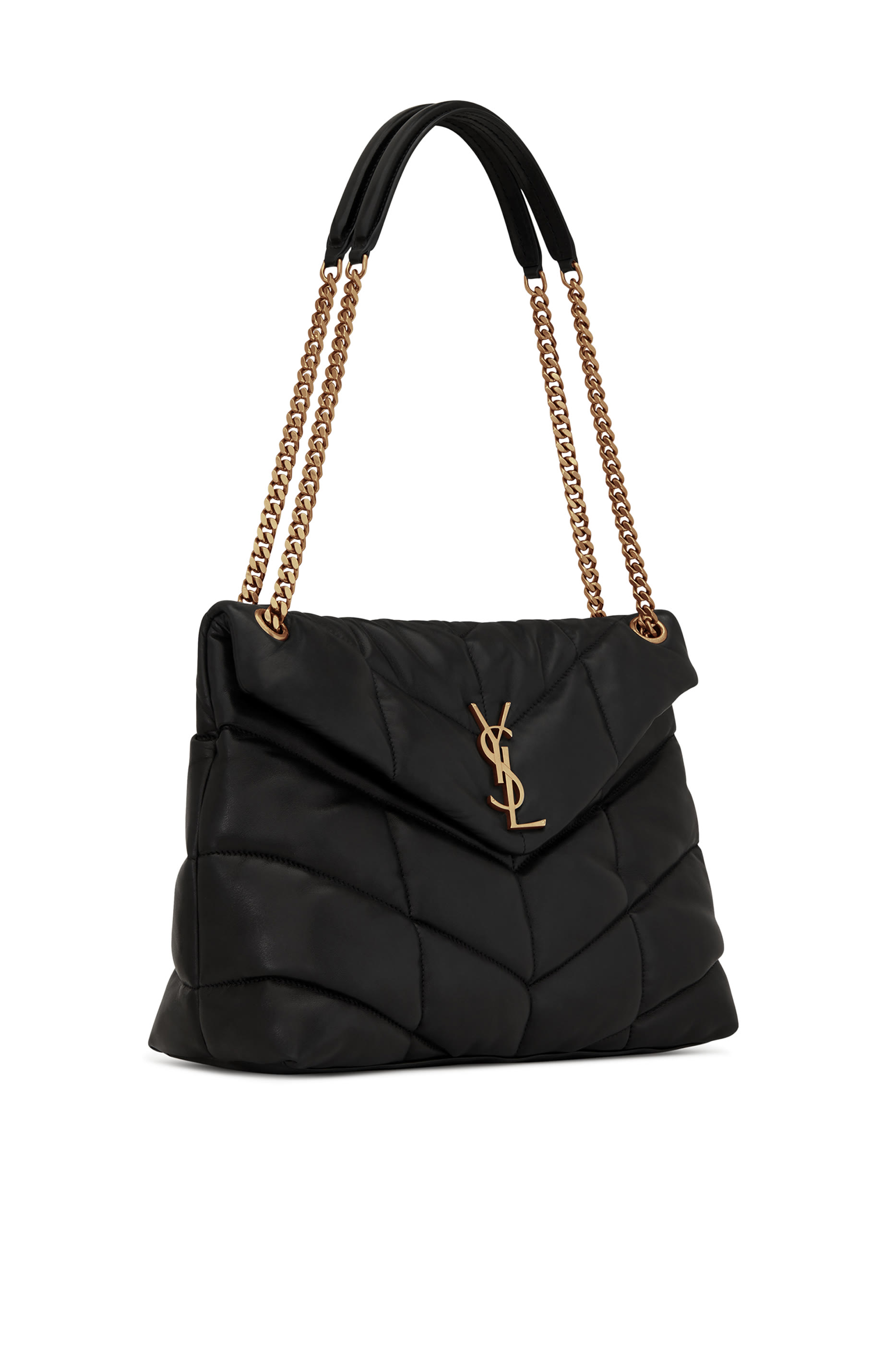 Puffer Medium Bag in Lambskin