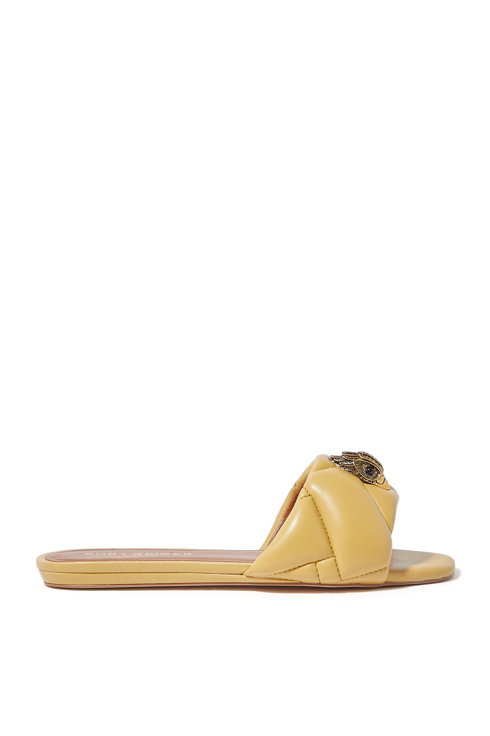 Kensington Puff Leather Sandals