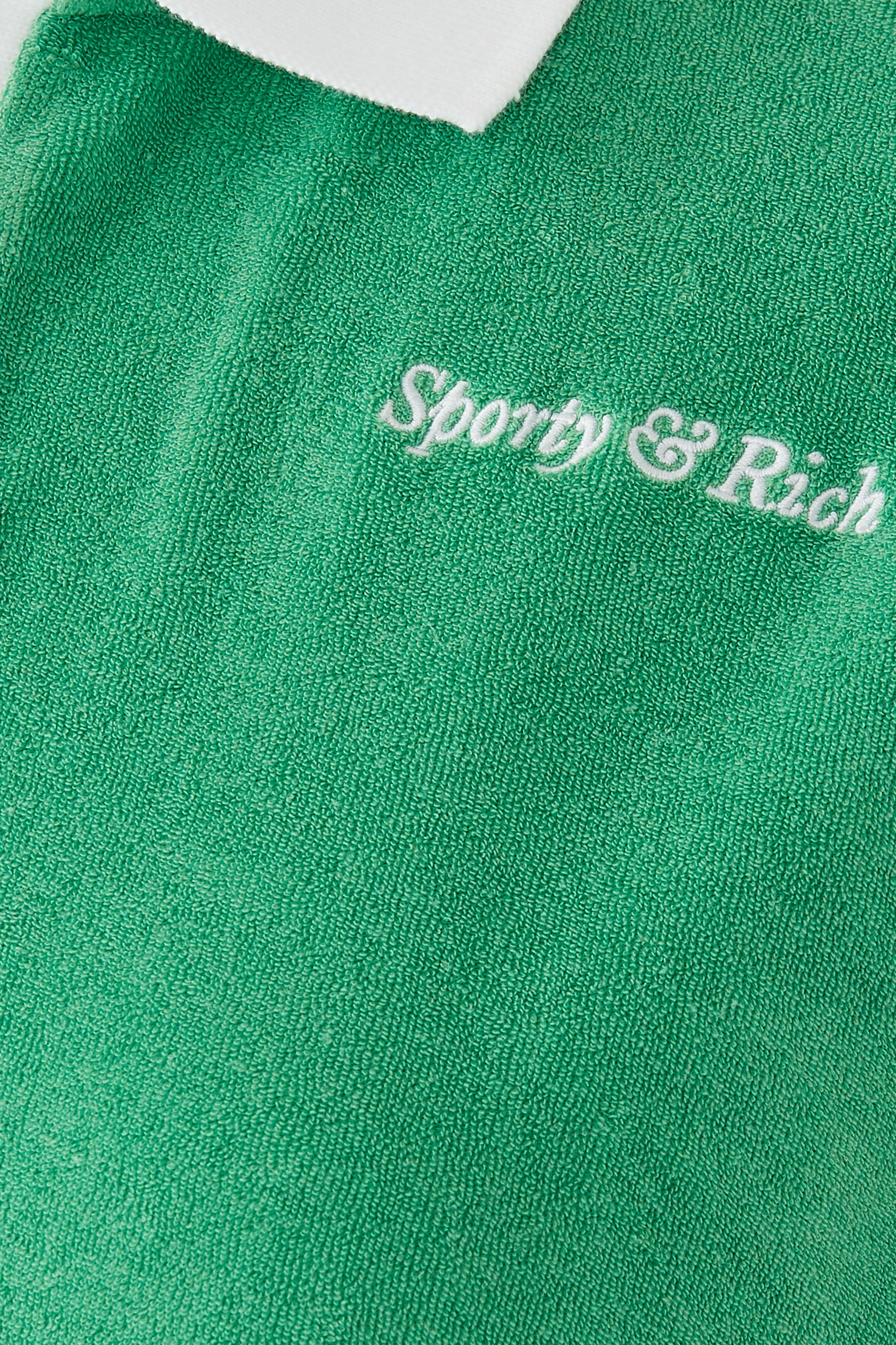 Italic Logo Terry Polo