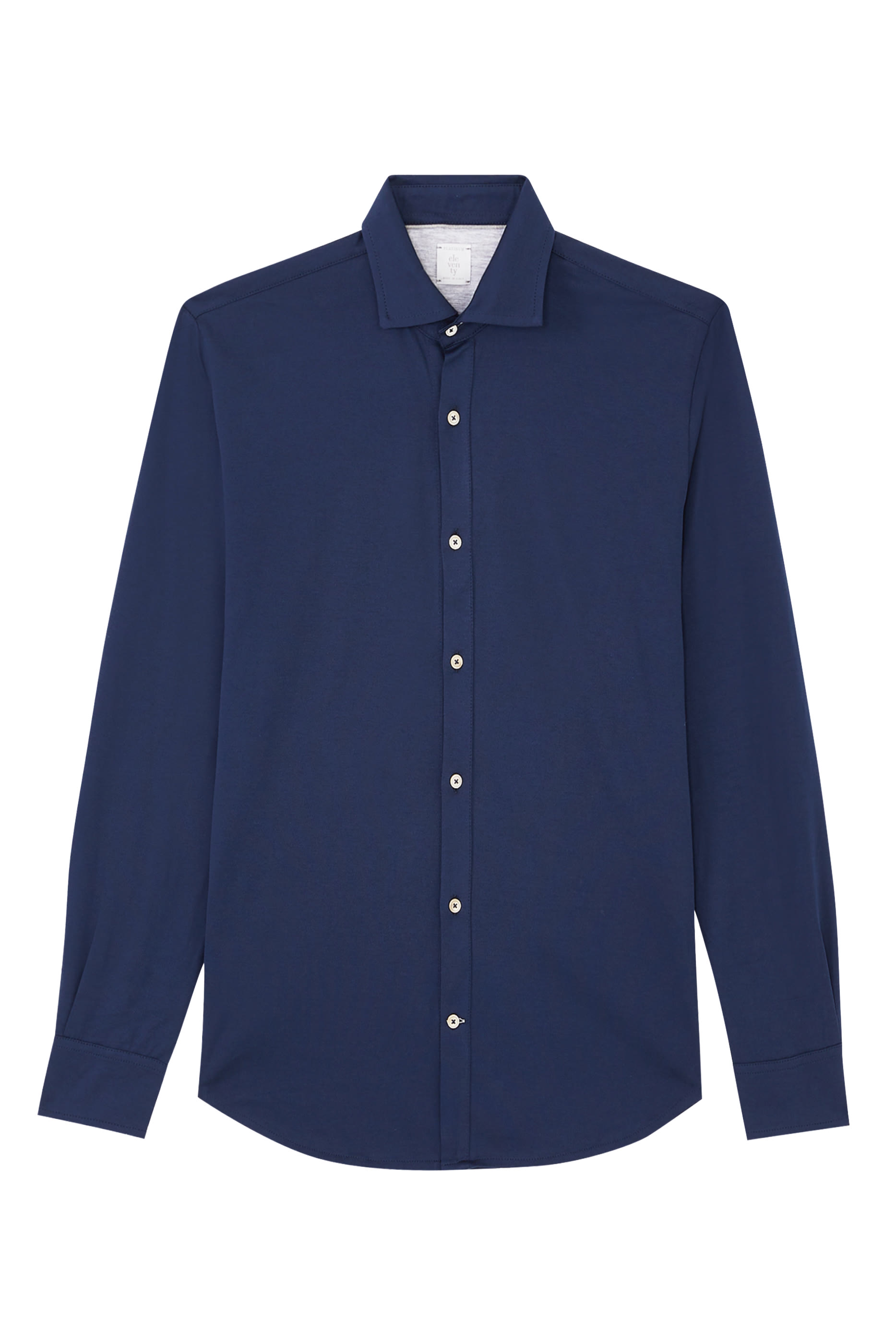 Long-Sleeved Cotton Shirt