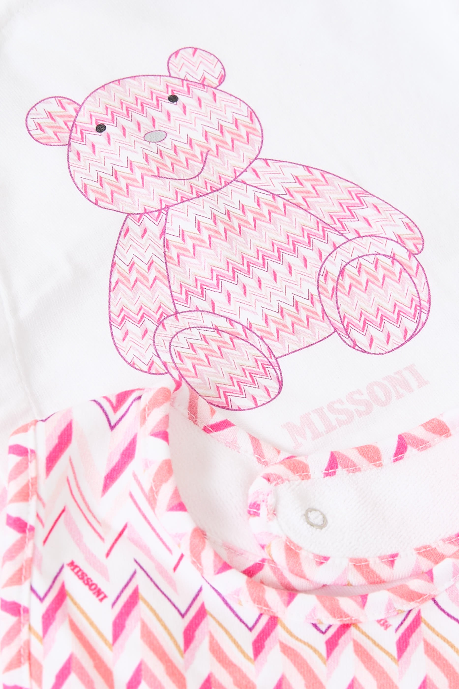 Kids Zigzag Print Babysuit Set