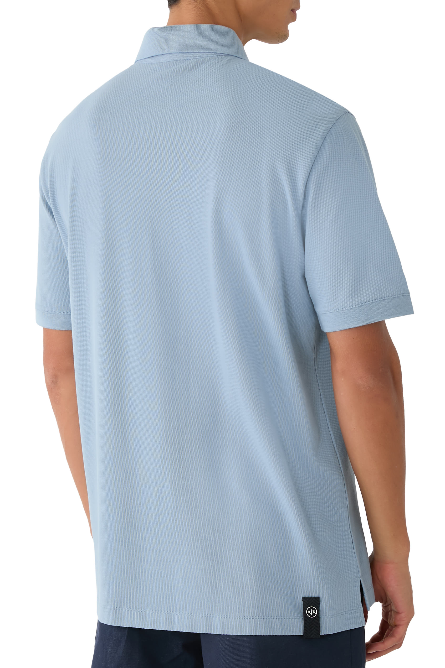 Marina Logo Side Pocket Polo Shirt