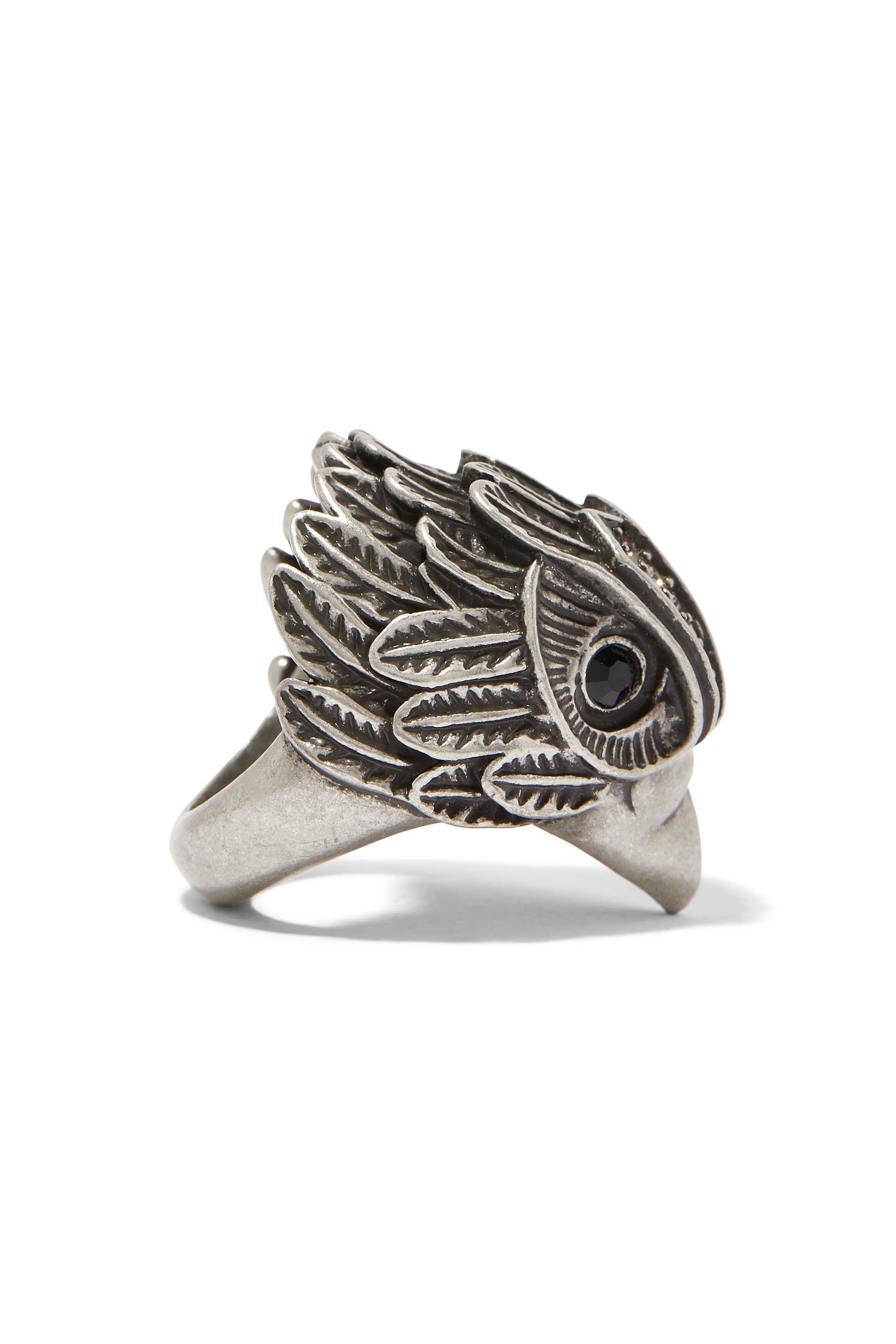Chunky Eagle XL Cocktail Ring, Brass