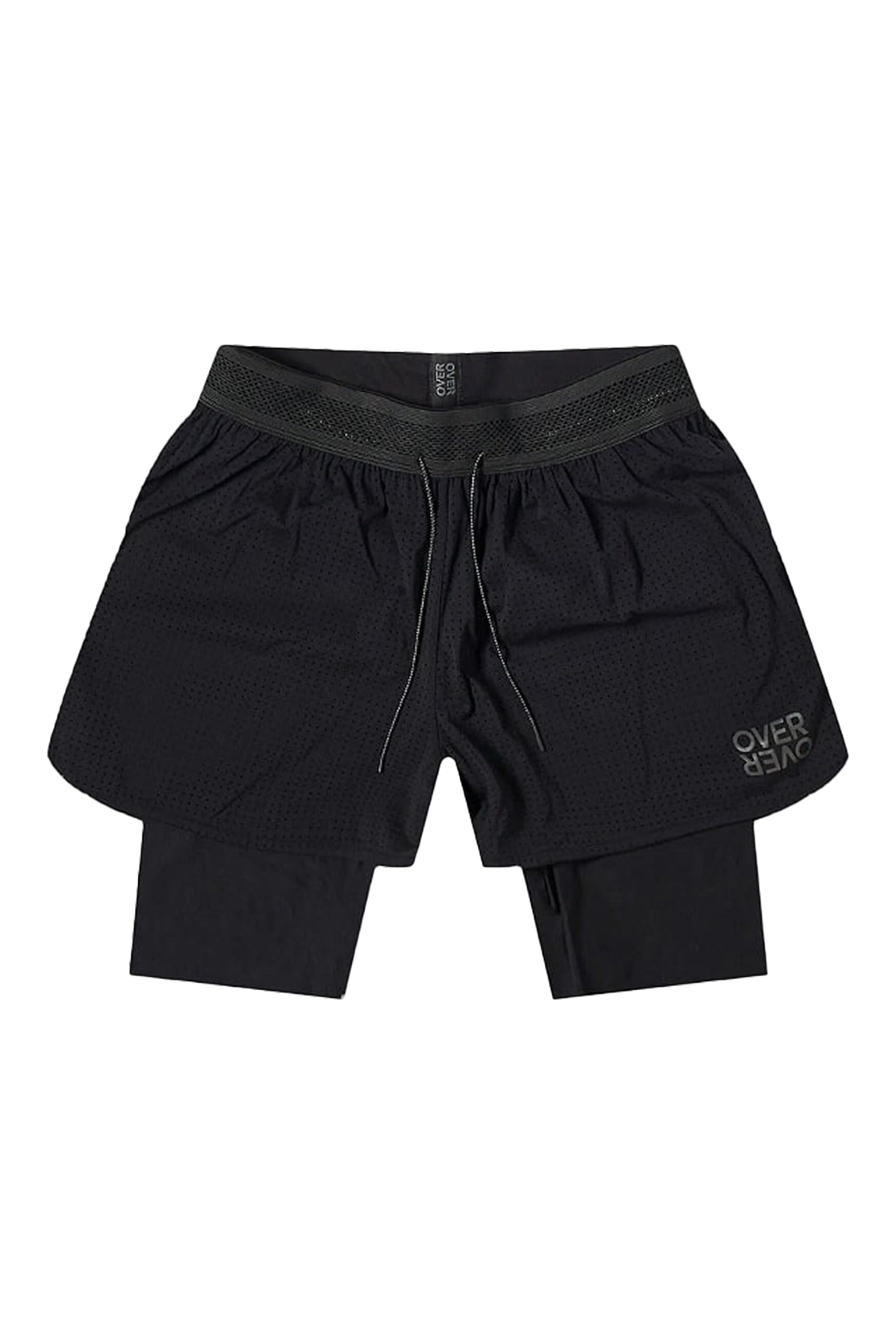 Logo Two-Layer Shorts