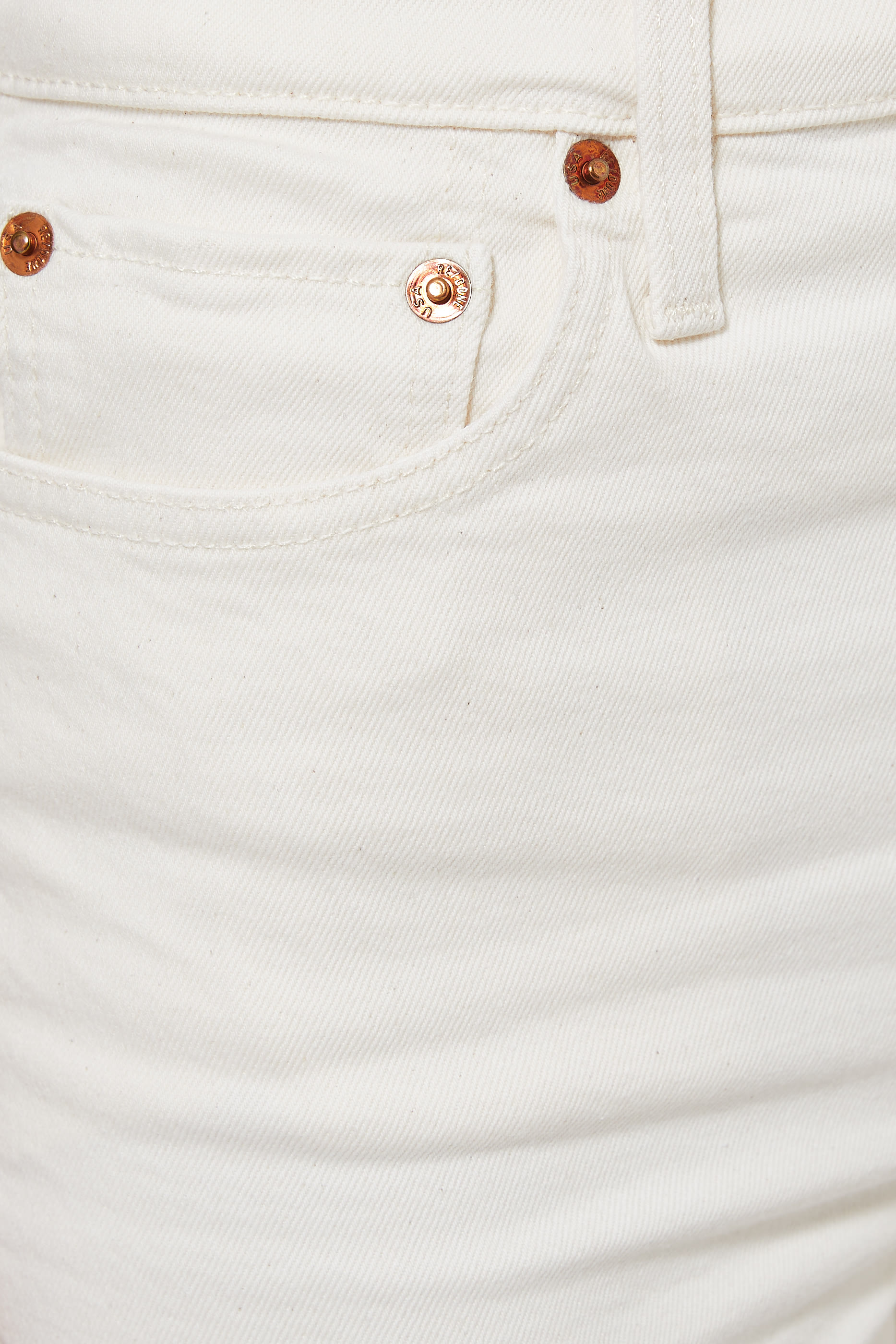 70's High Rise Stove Pipe Jeans