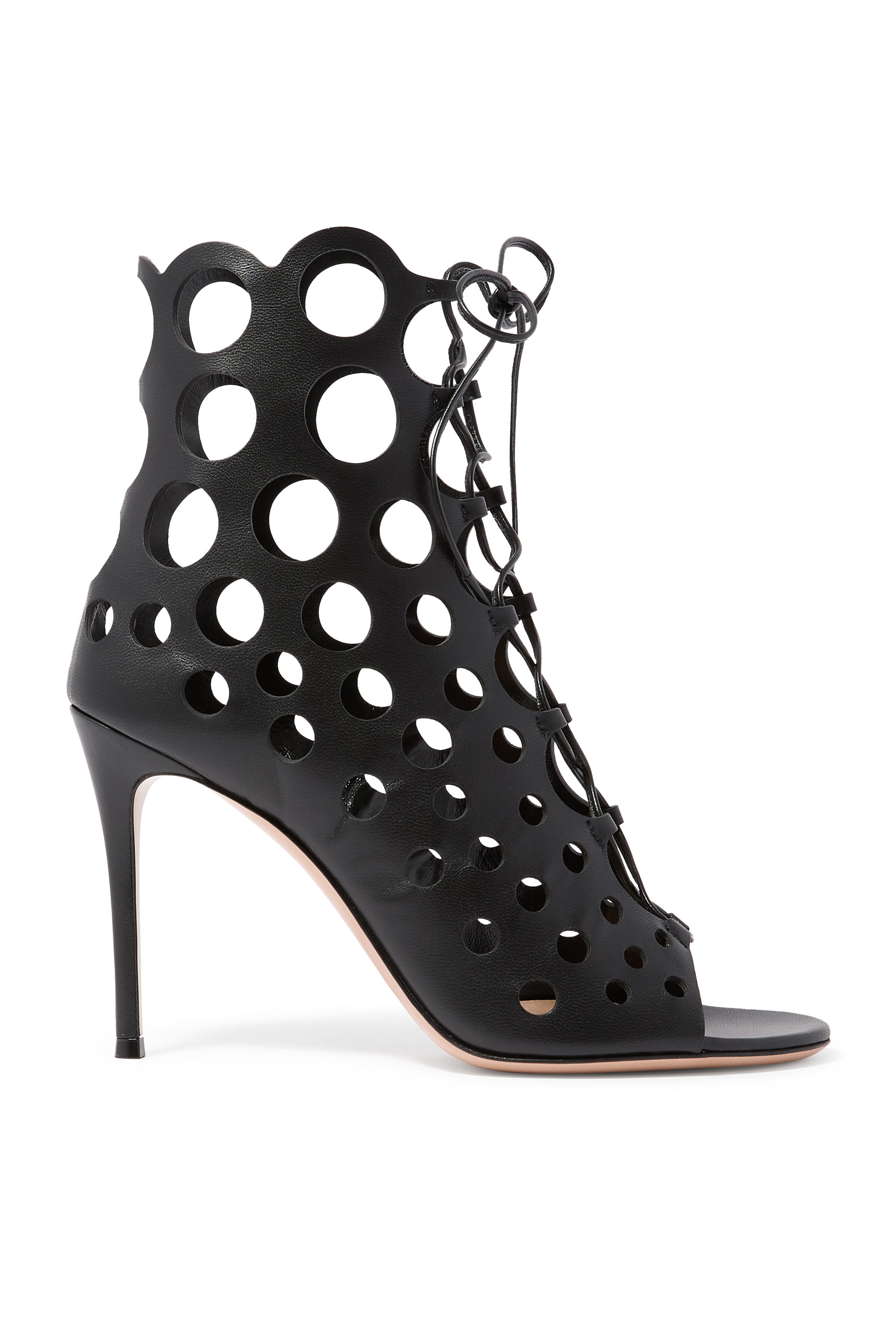Cutout Lace-Up 95 Boots