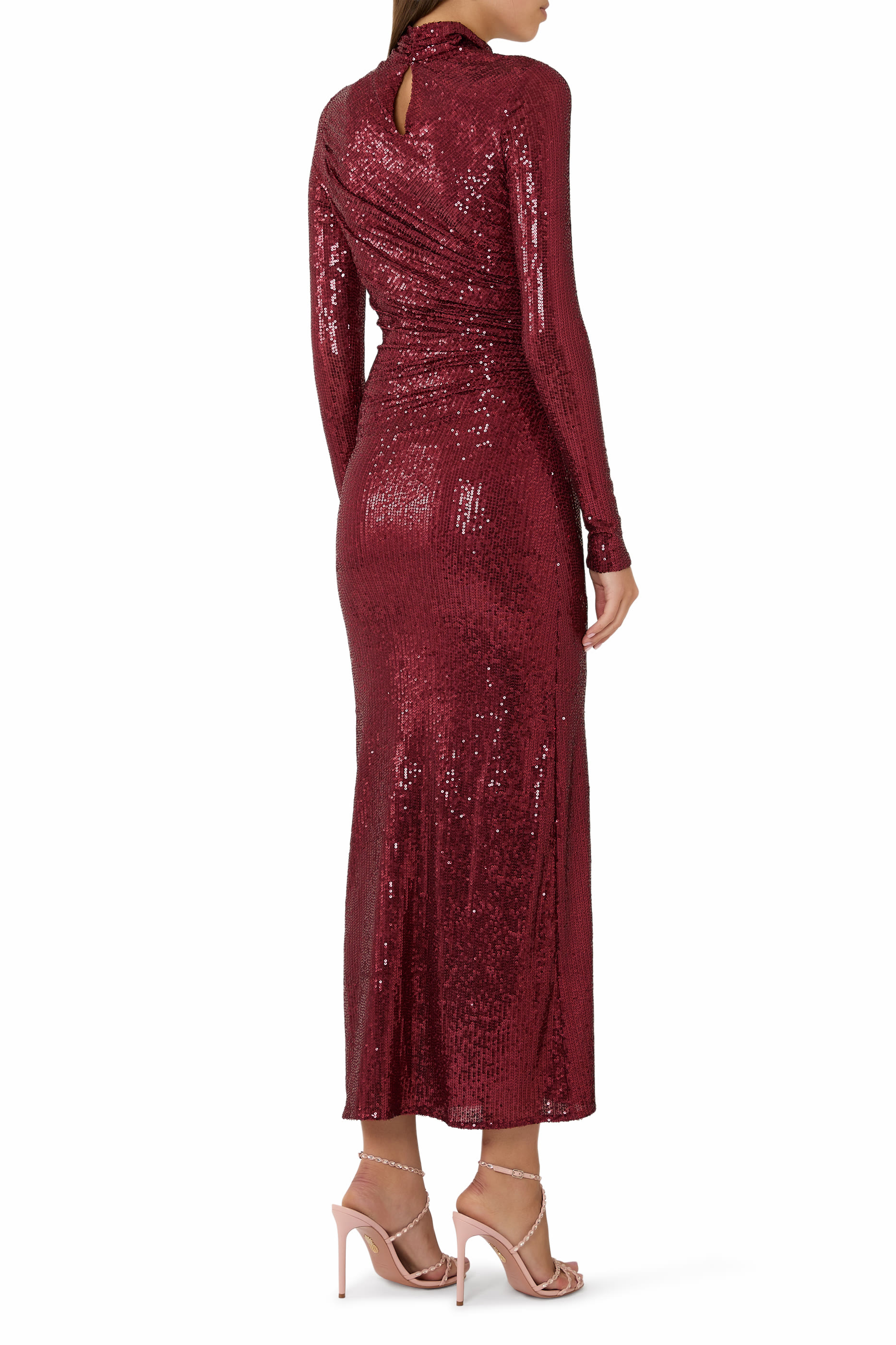 Malia Turtleneck Ankle Gown