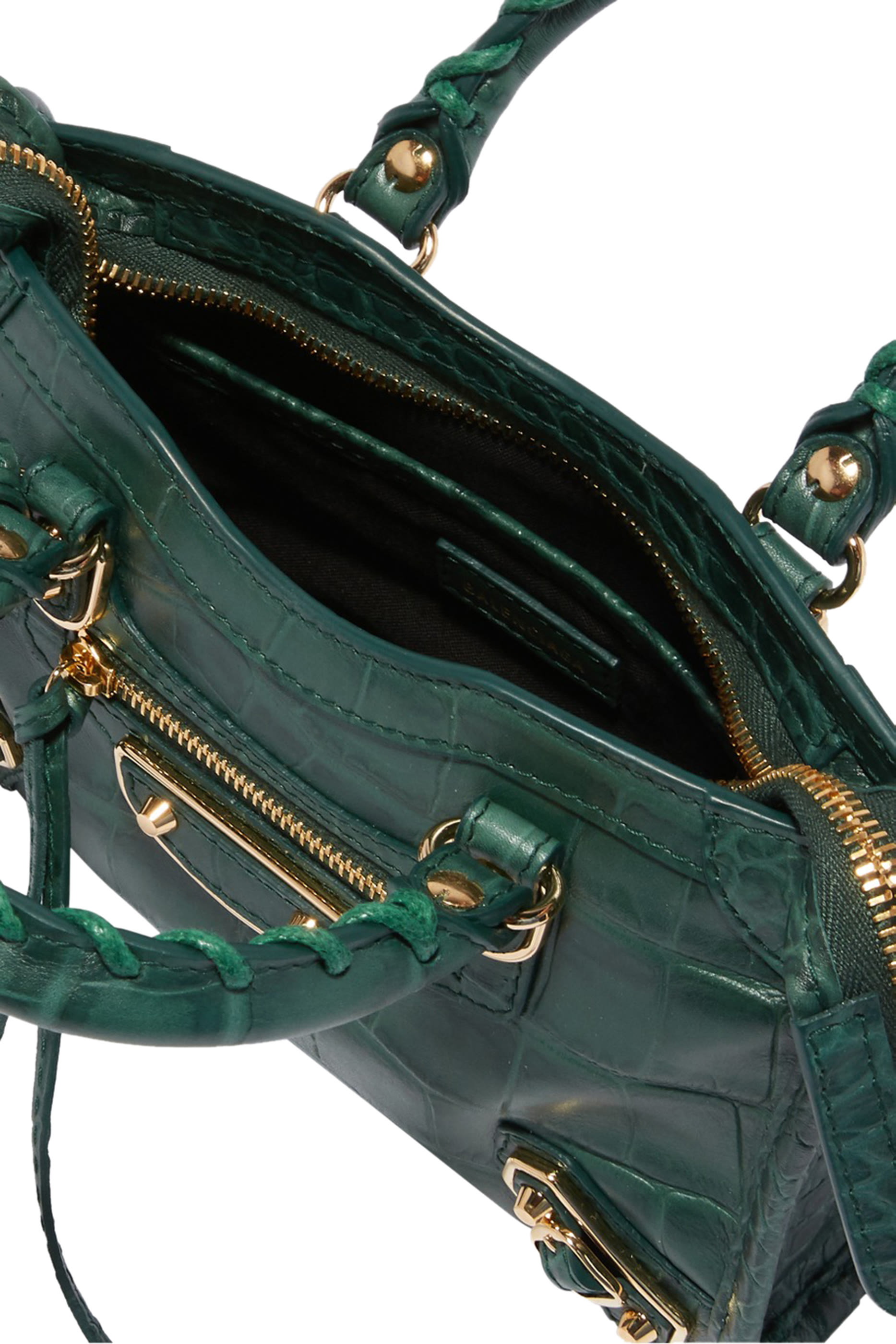 Classic Metallic Edge Nano City Bag