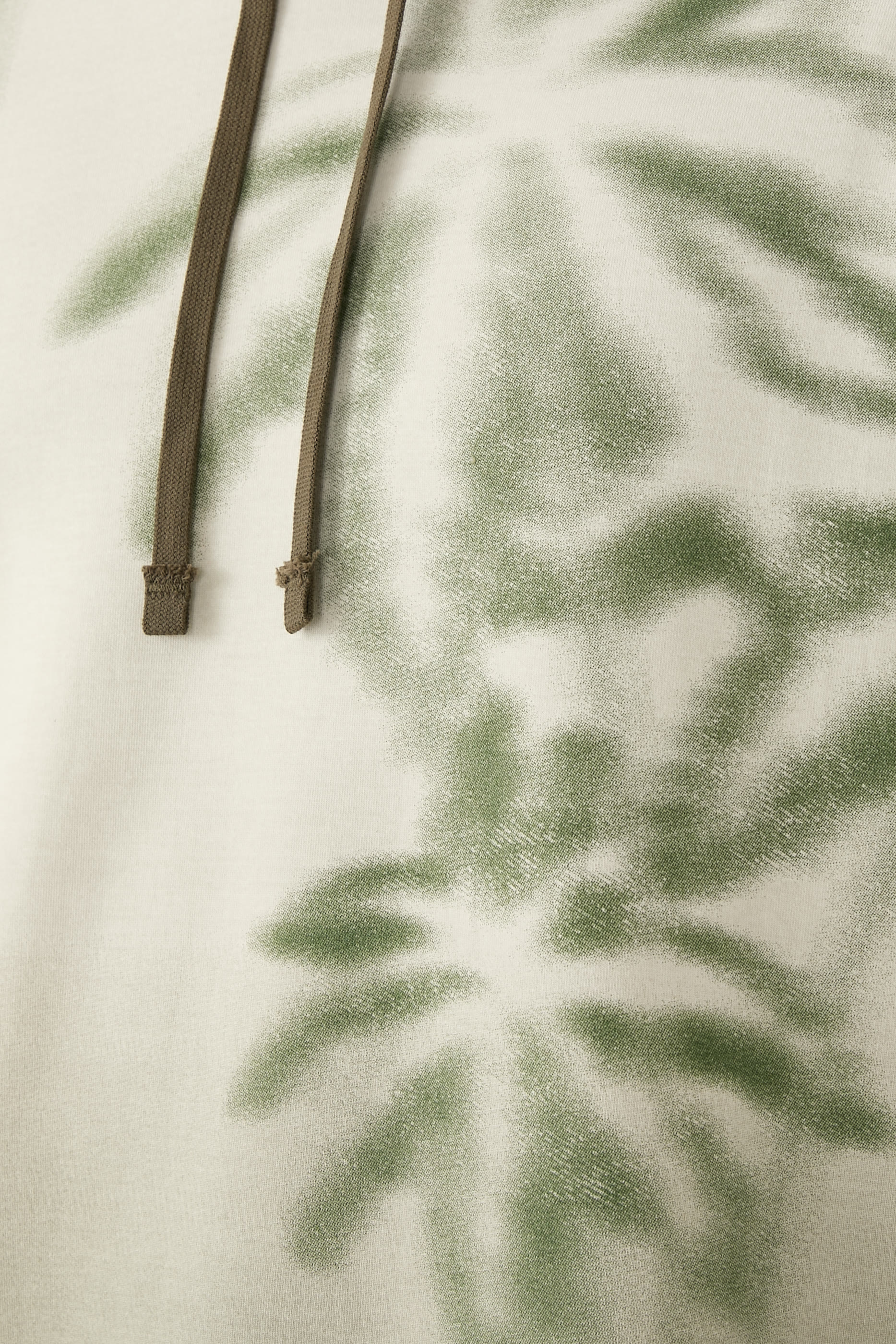 Palm-Tree Patterned Hoodie