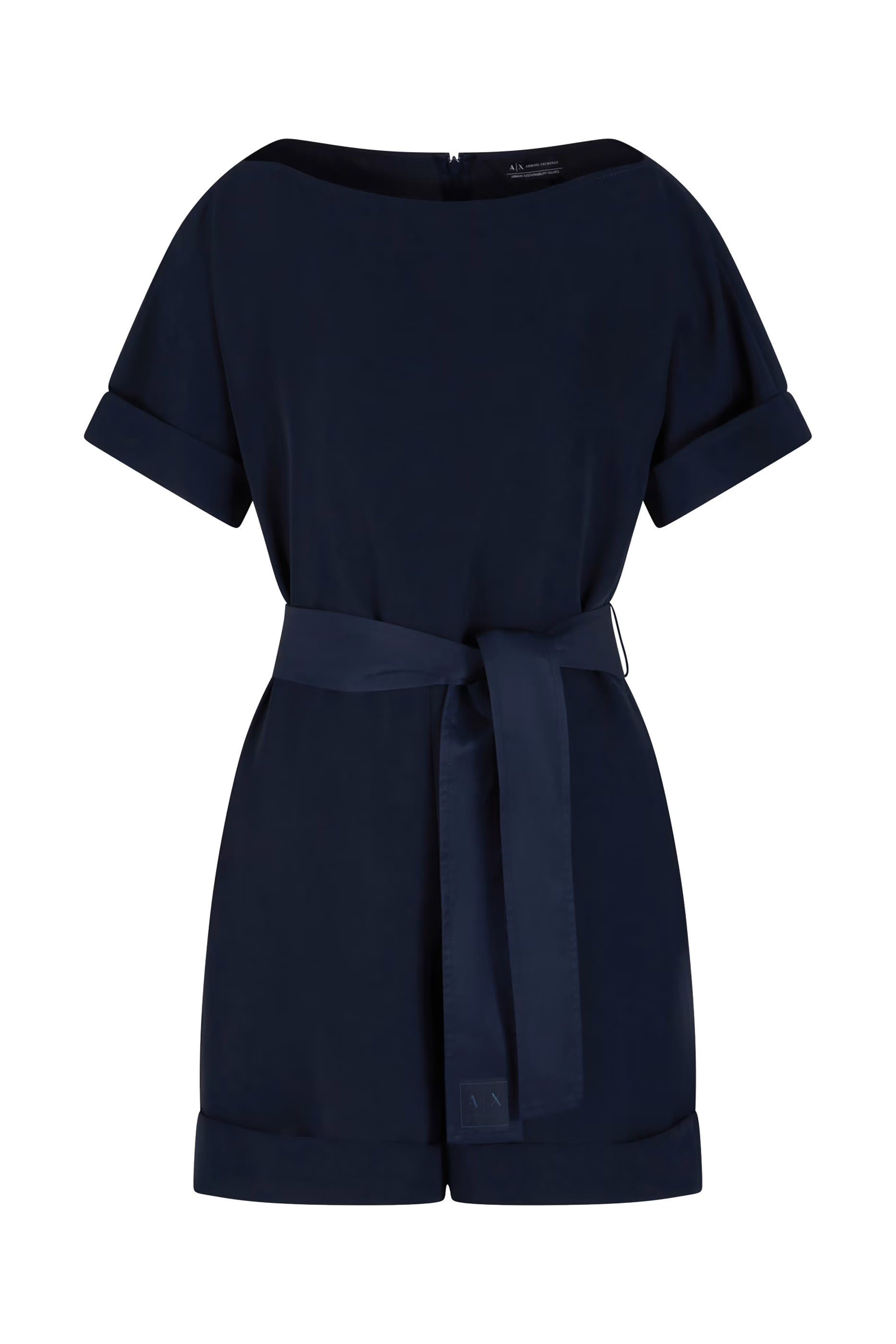 Logo Belted Jumpsuit