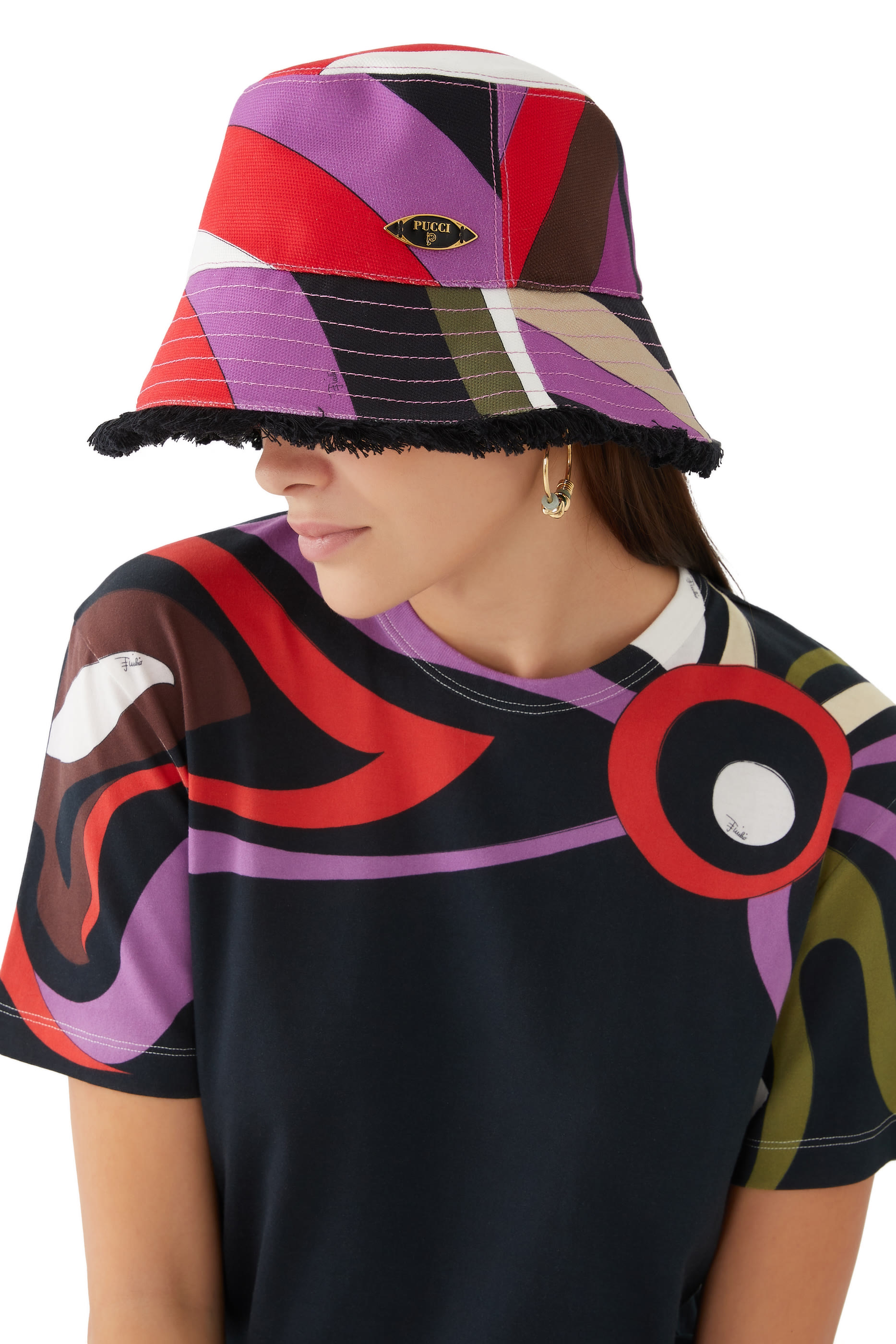 Marmo-Print Bucket Hat