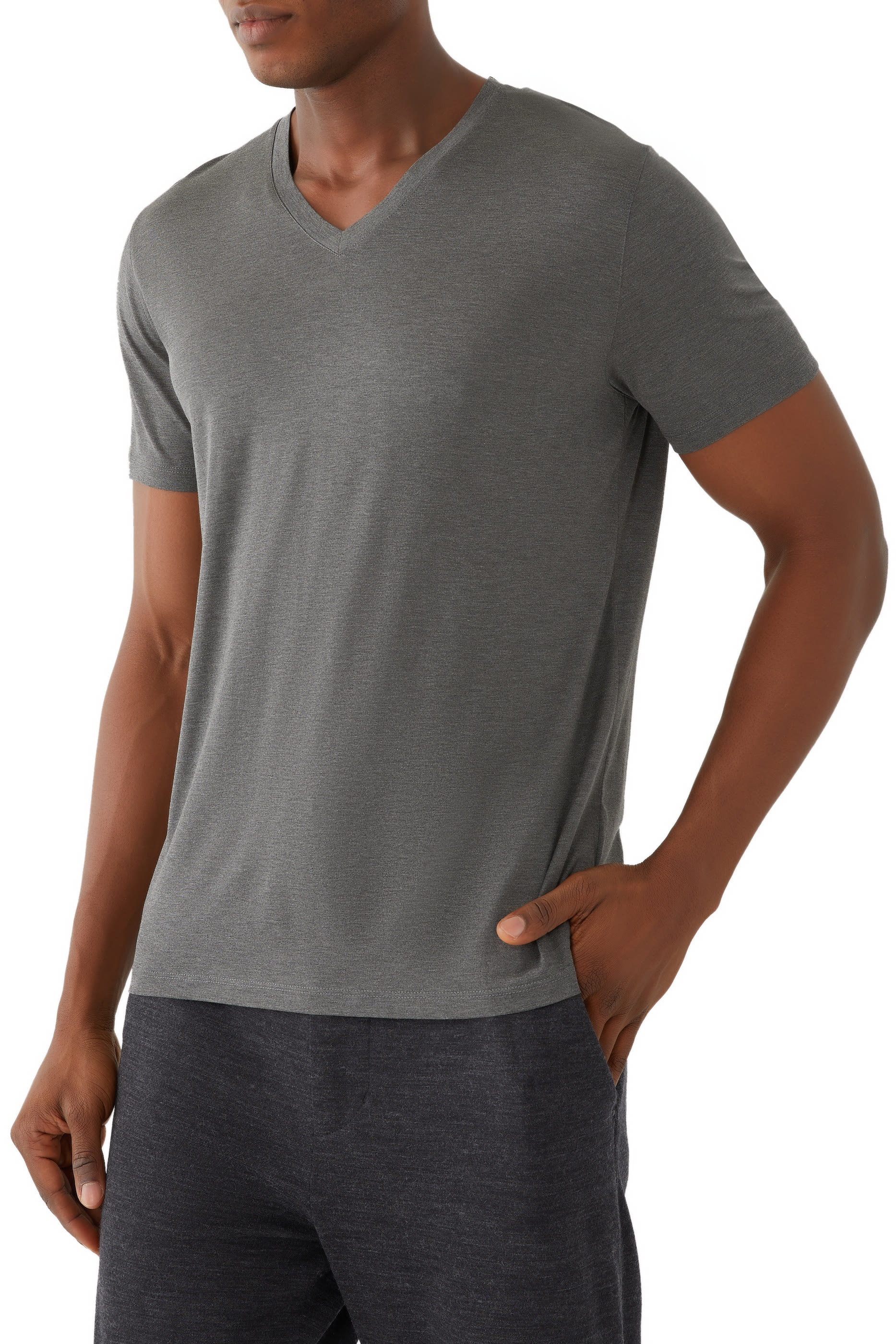 Claey Plaito Silk-Blend T-Shirt