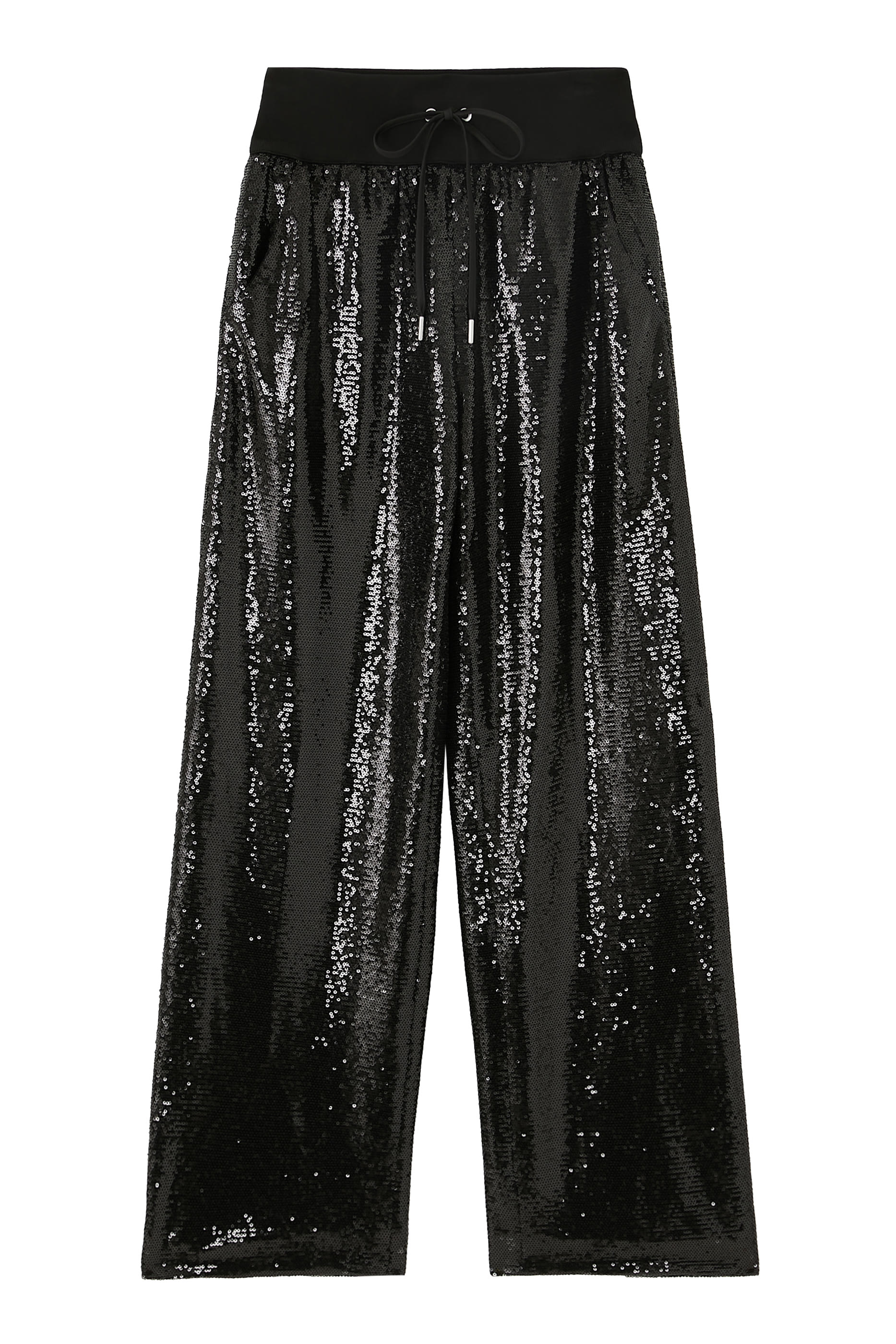 Milly Sequin Cargo Trousers
