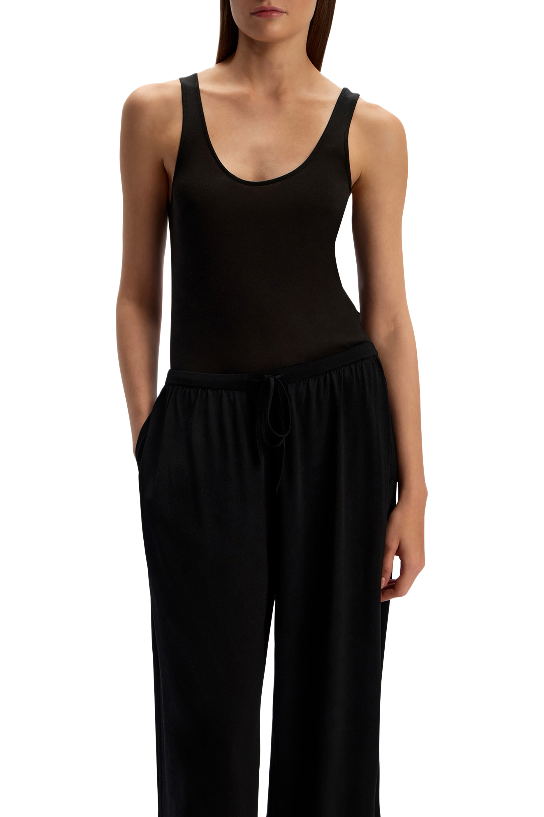  Sheer Cotton Tank Top