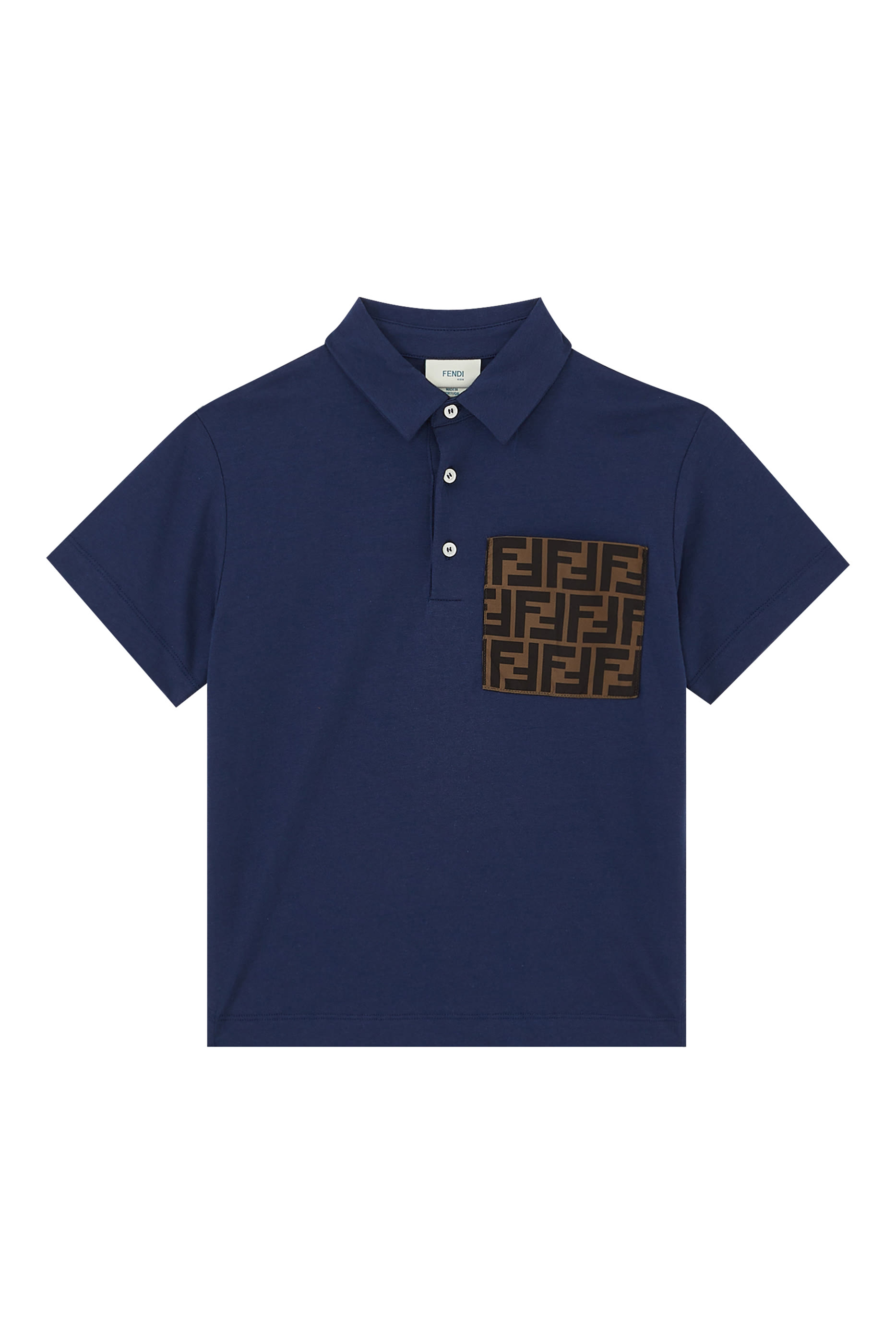 Kids Logo Pocket Polo Shirt