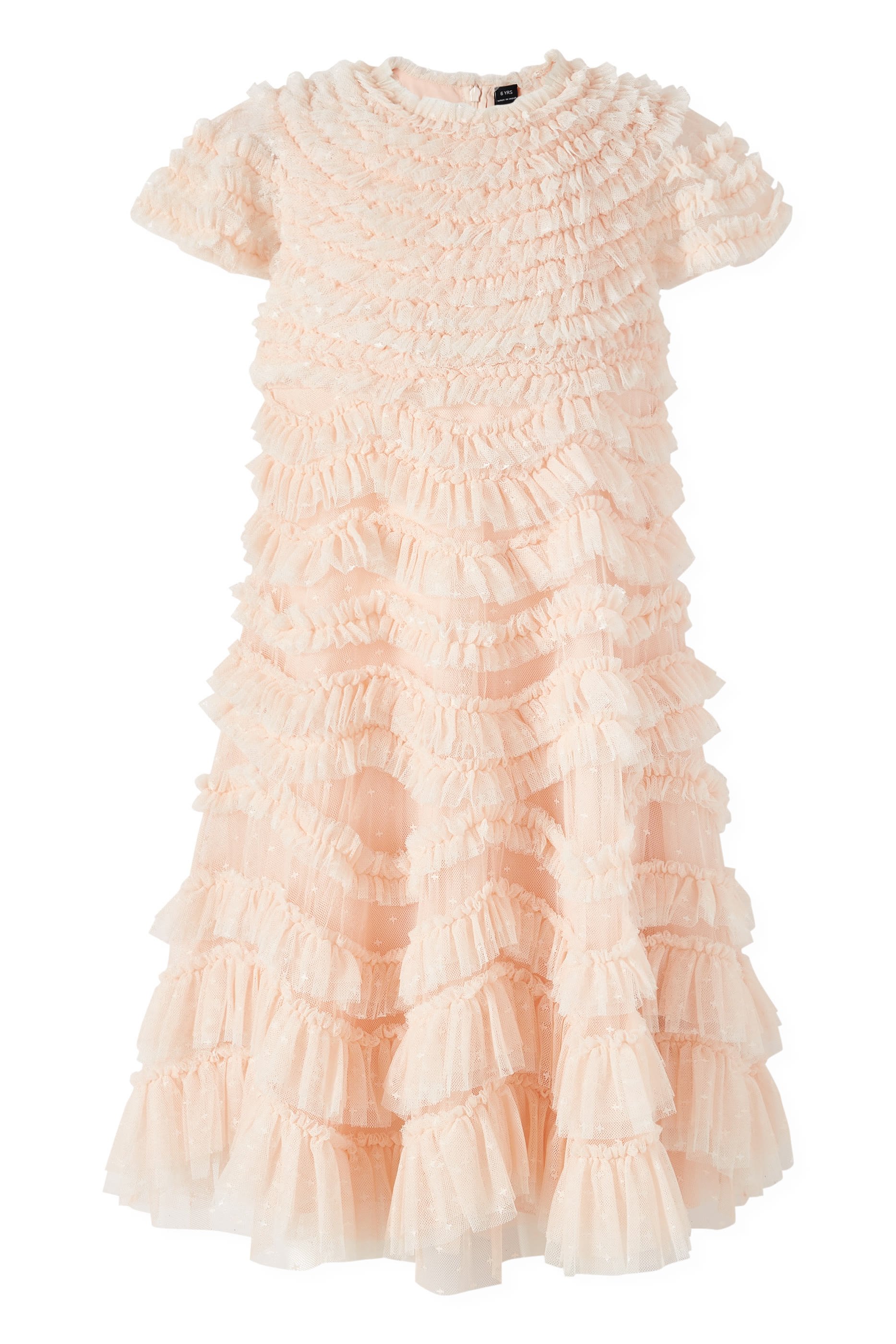 Kids Wild Rose Ruffle Dress
