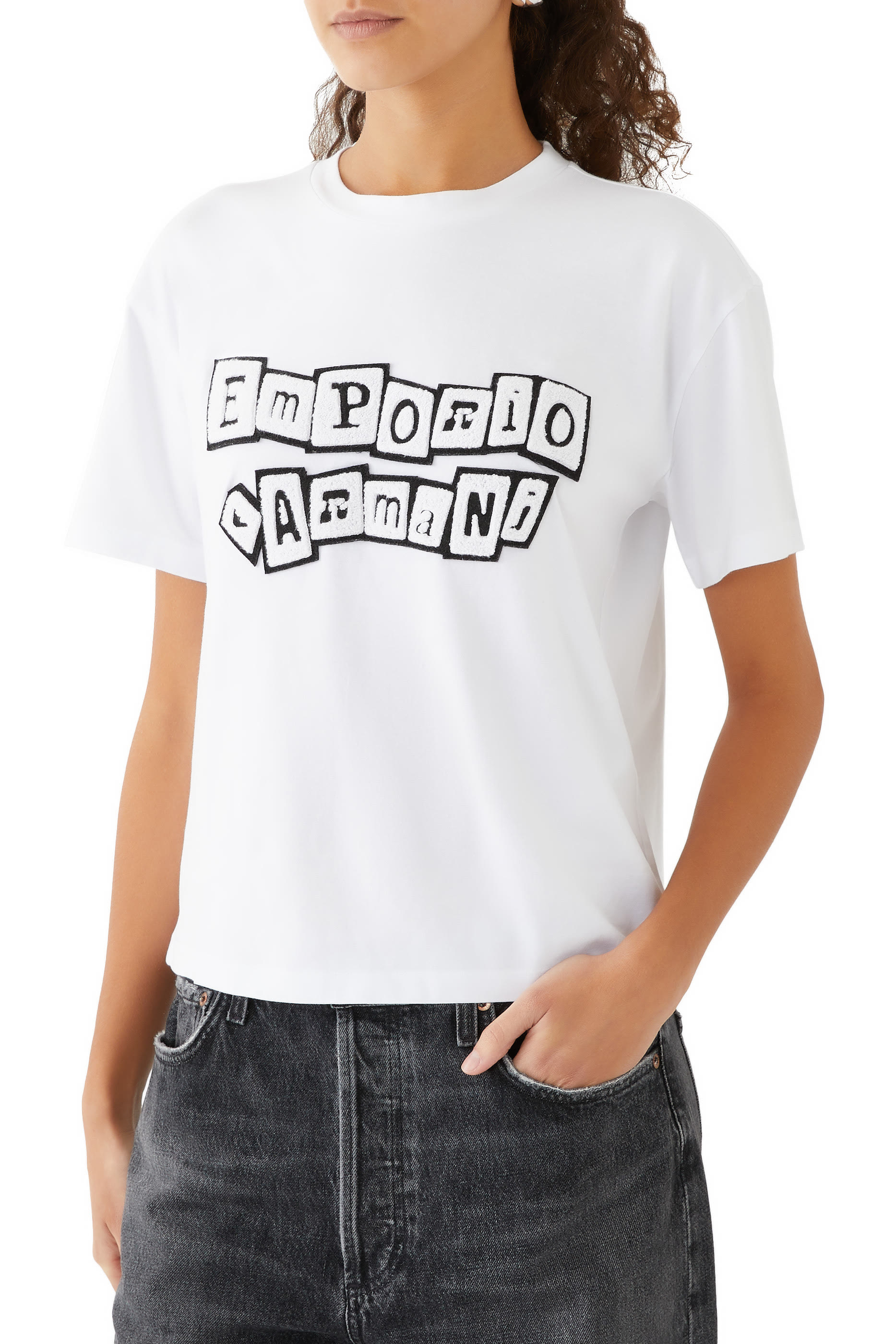 Collage Style Logo T-Shirt