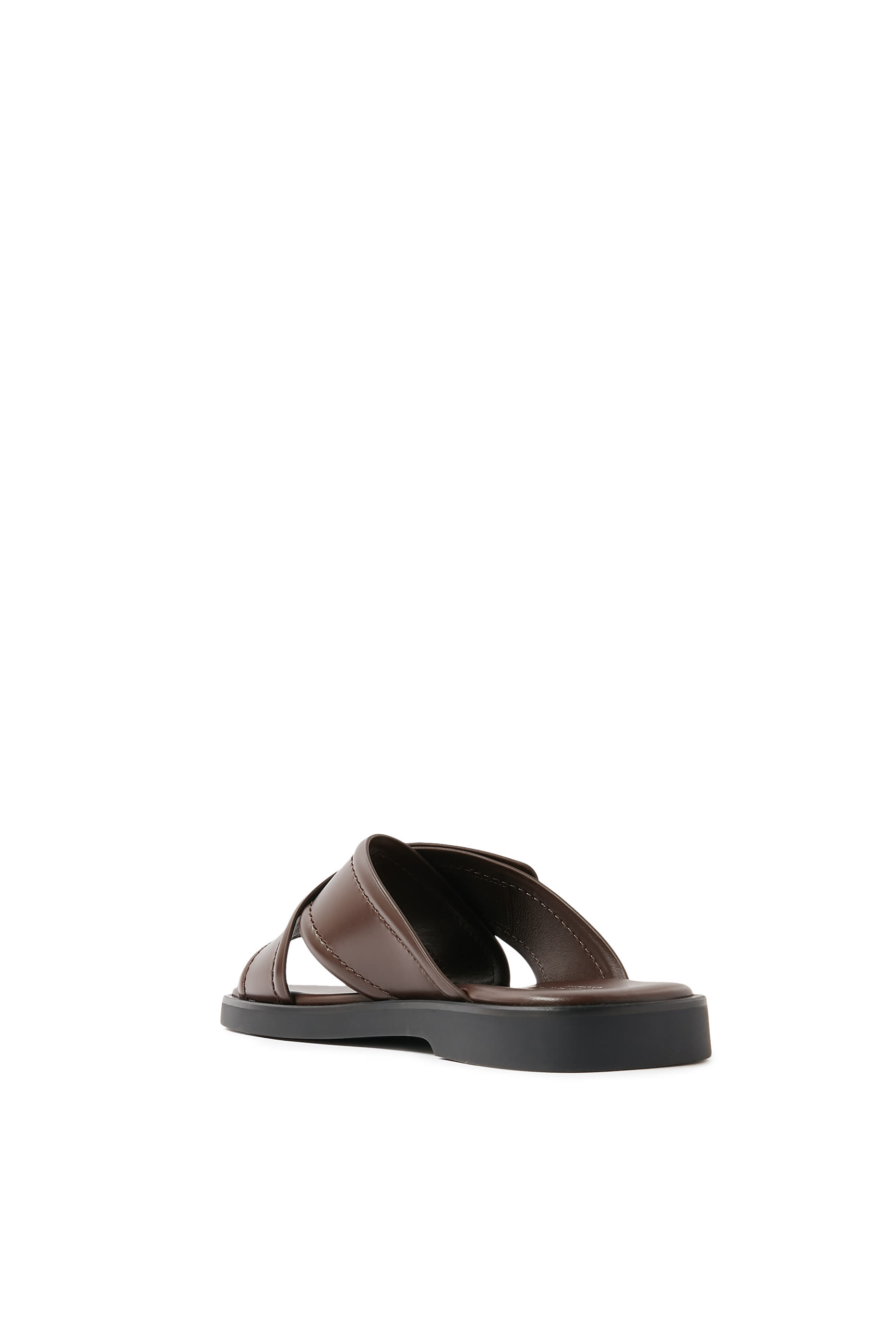 VLogo Signature Calfskin Leather Slide