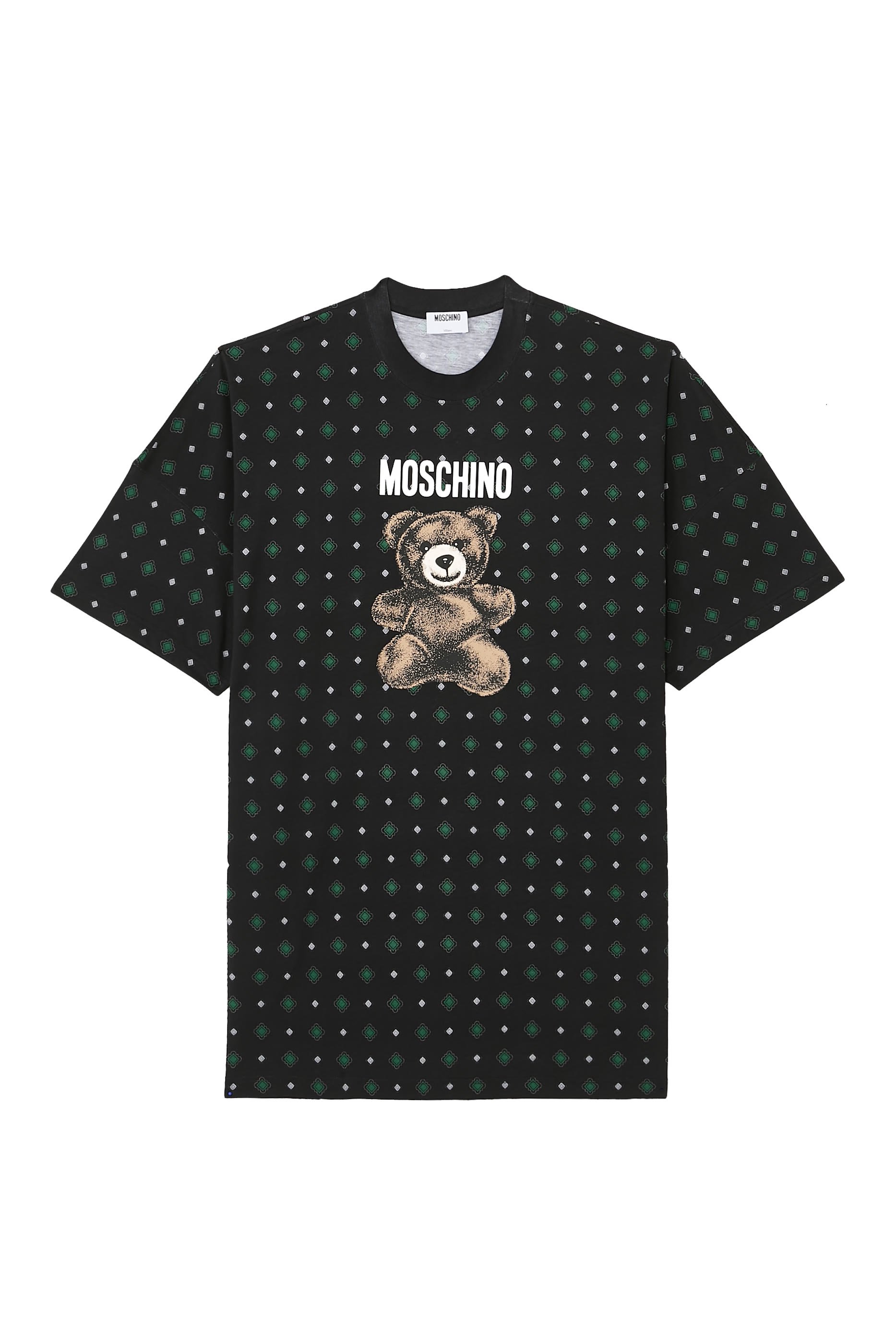 Logo Teddy Printed Dress