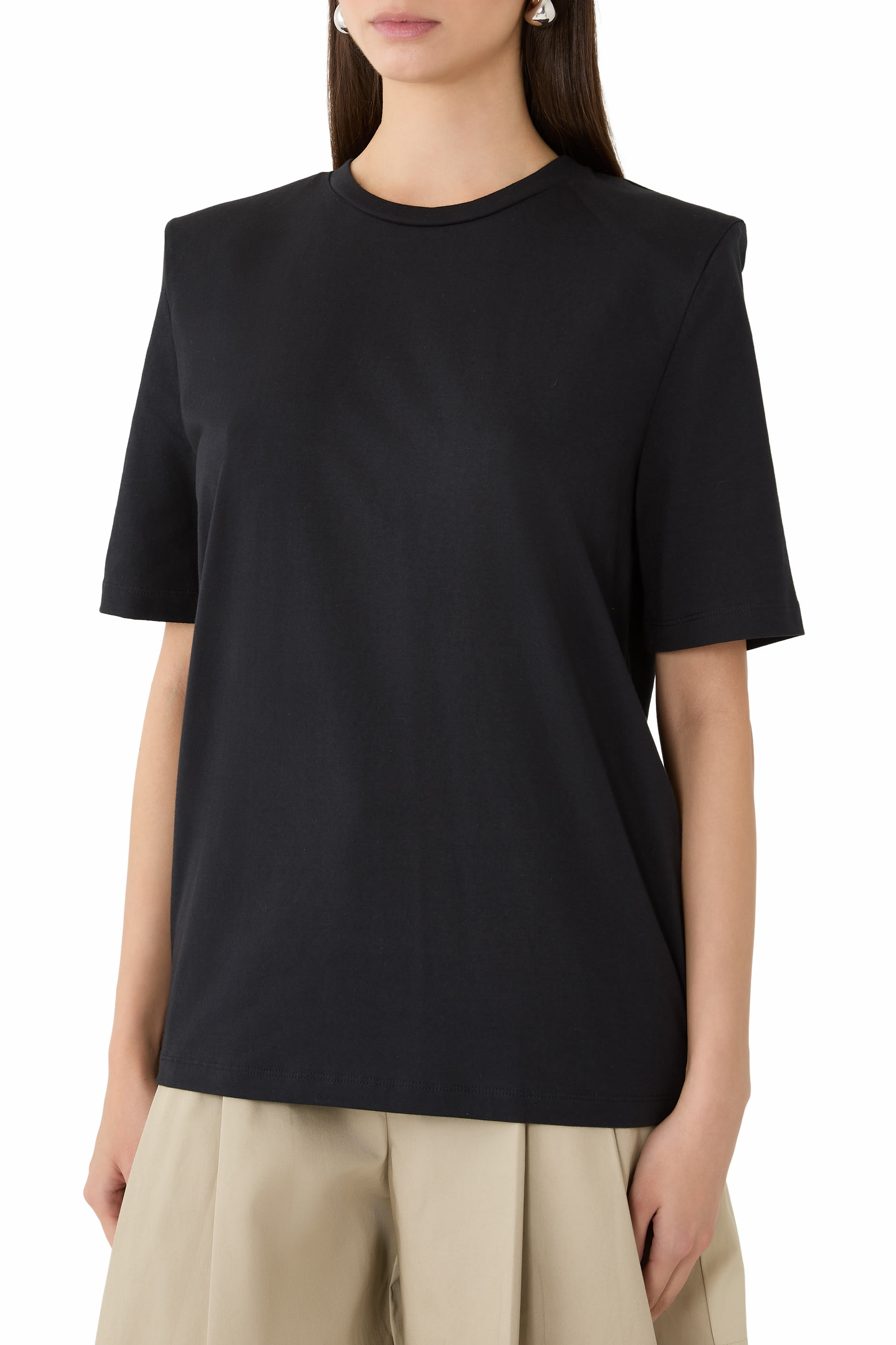 Carrington Padded Shoulder T-shirt