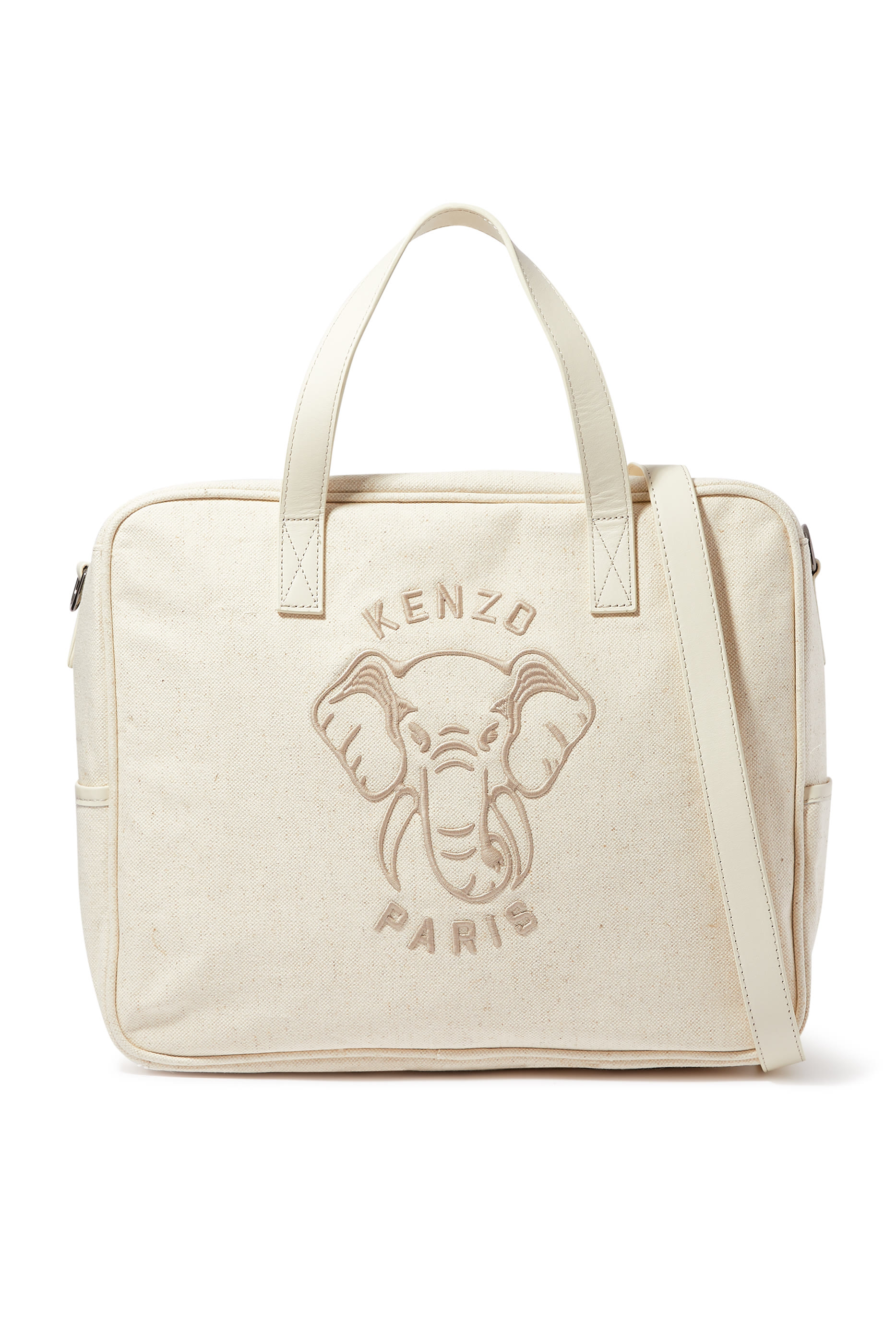 Kids Logo-Embroidered Changing Bag