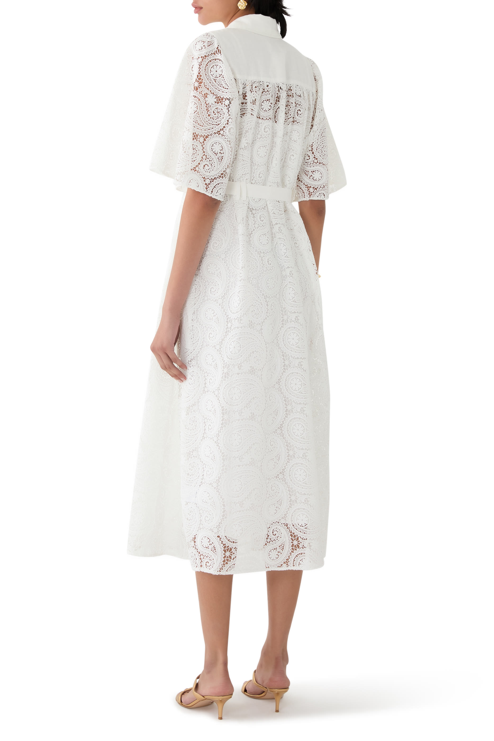 Laicey Paisley Midi Dress
